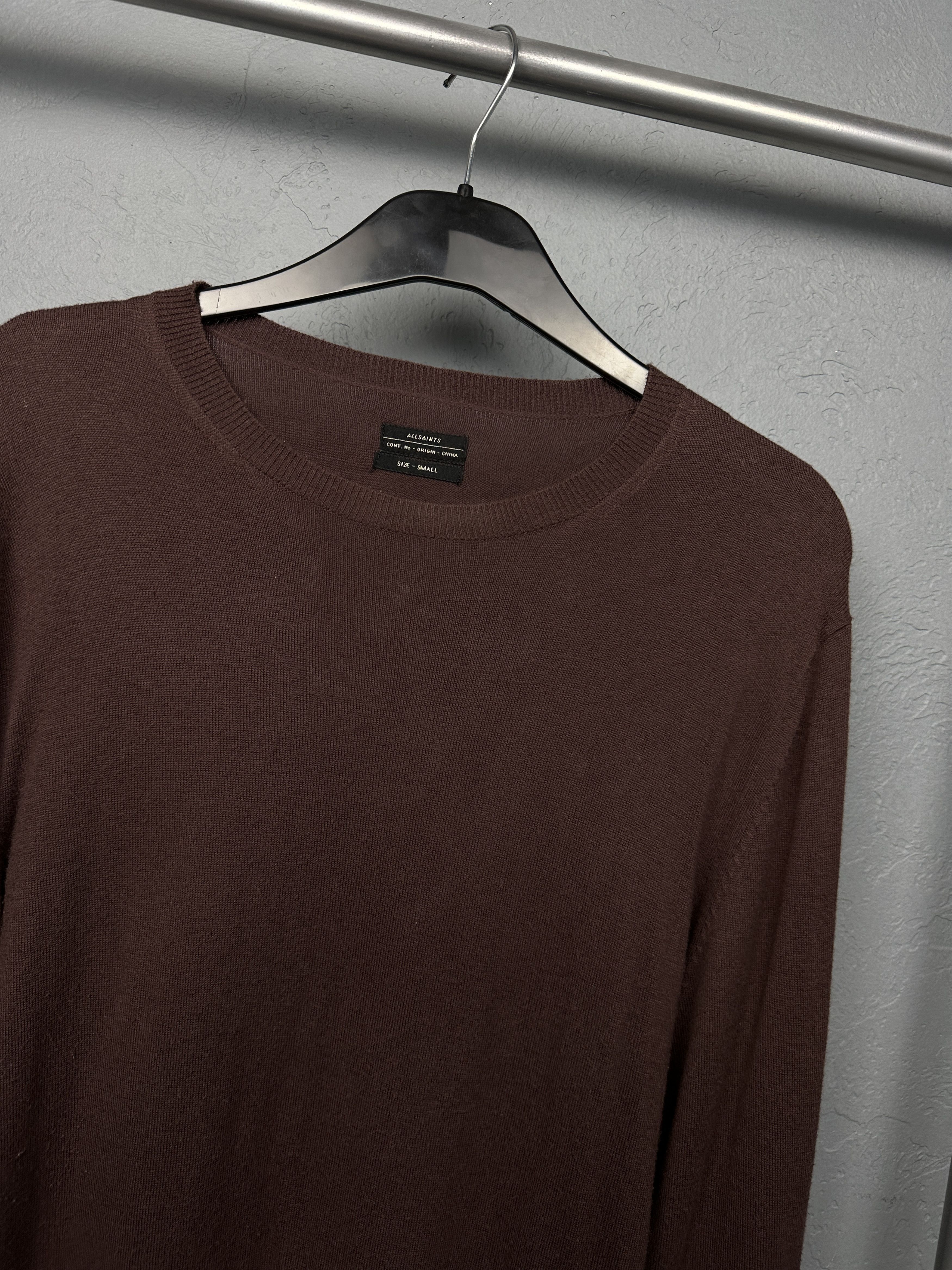 Allsaints Allsaints Mens Dex Crew Neck Sweater Size US S / EU 44-46 / 1 - 2 Thumbnail