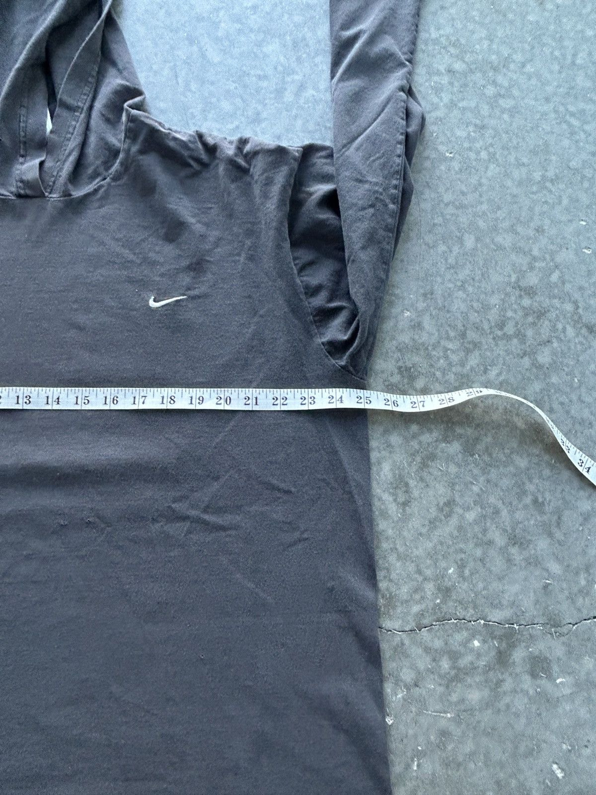 Nike Vintage 90s Nike Longsleeve Hooded T Shirt Size US XL / EU 56 / 4 - 7 Thumbnail