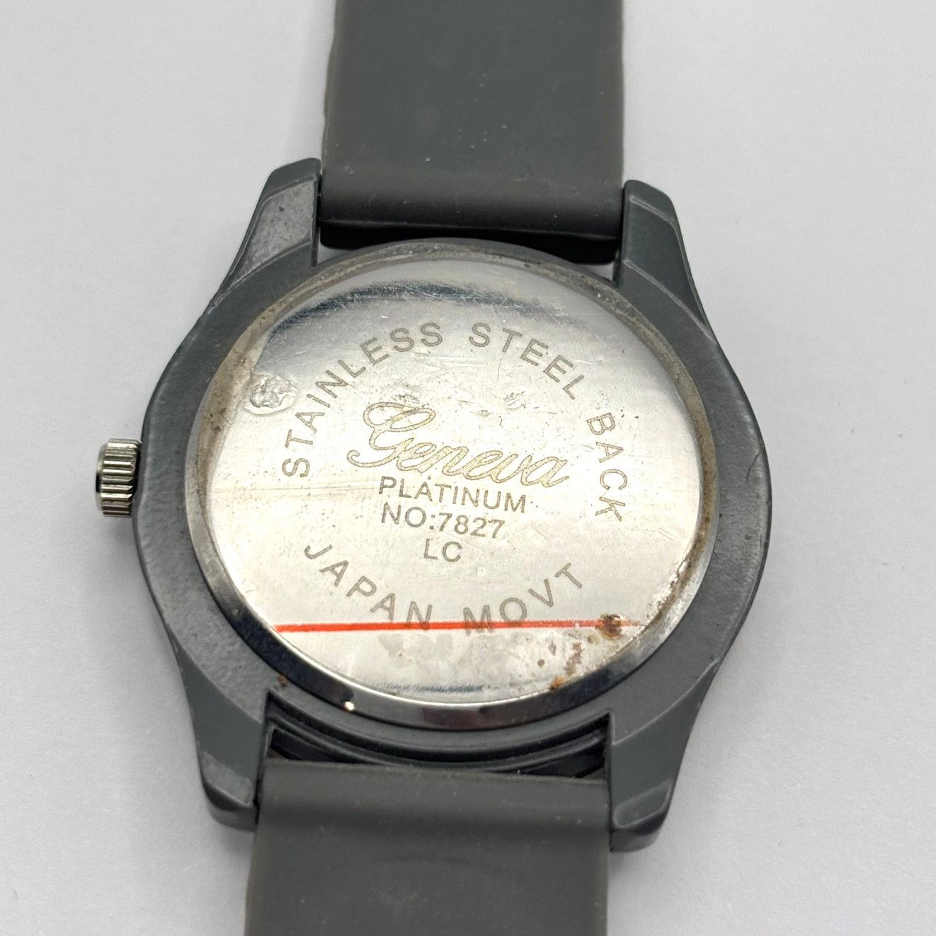 Geneva Silver & Gray Men's Geneva Watch Size ONE SIZE - 4 Thumbnail