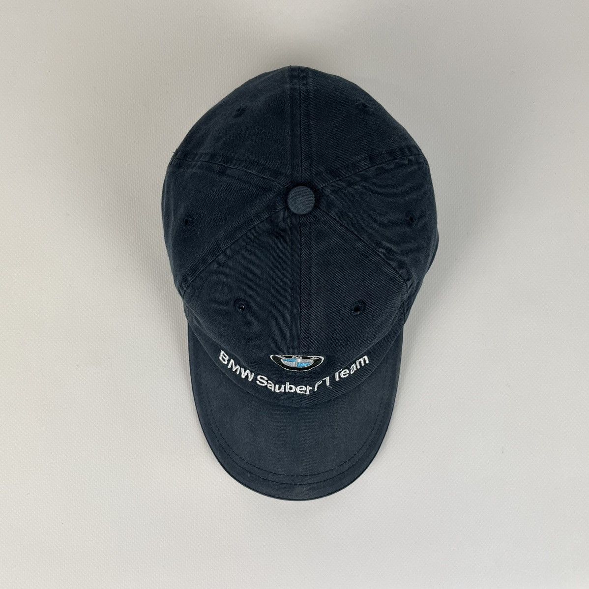 BMW 2009 BMW Sauber F1 Team Racing Sport Top Hat Cap Blue Motor Size ONE SIZE - 6 Thumbnail