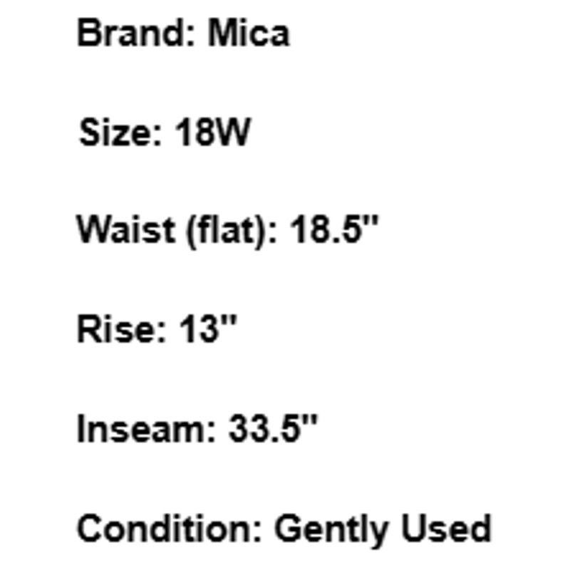 Other Mica Bootcut Jeans High Rise Stretch Y2K Retro Boho 18W Size 40" / US 18 - 6 Thumbnail