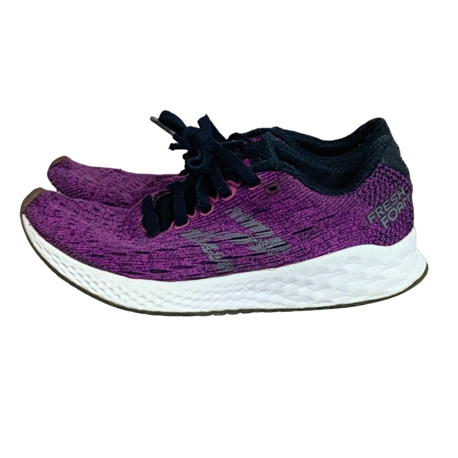 New Balance New Balance Fresh Foam PURPLE Girls Big Kid SZ 3.5Y Athletic Size US 5 / EU 37 - 1 Thumbnail