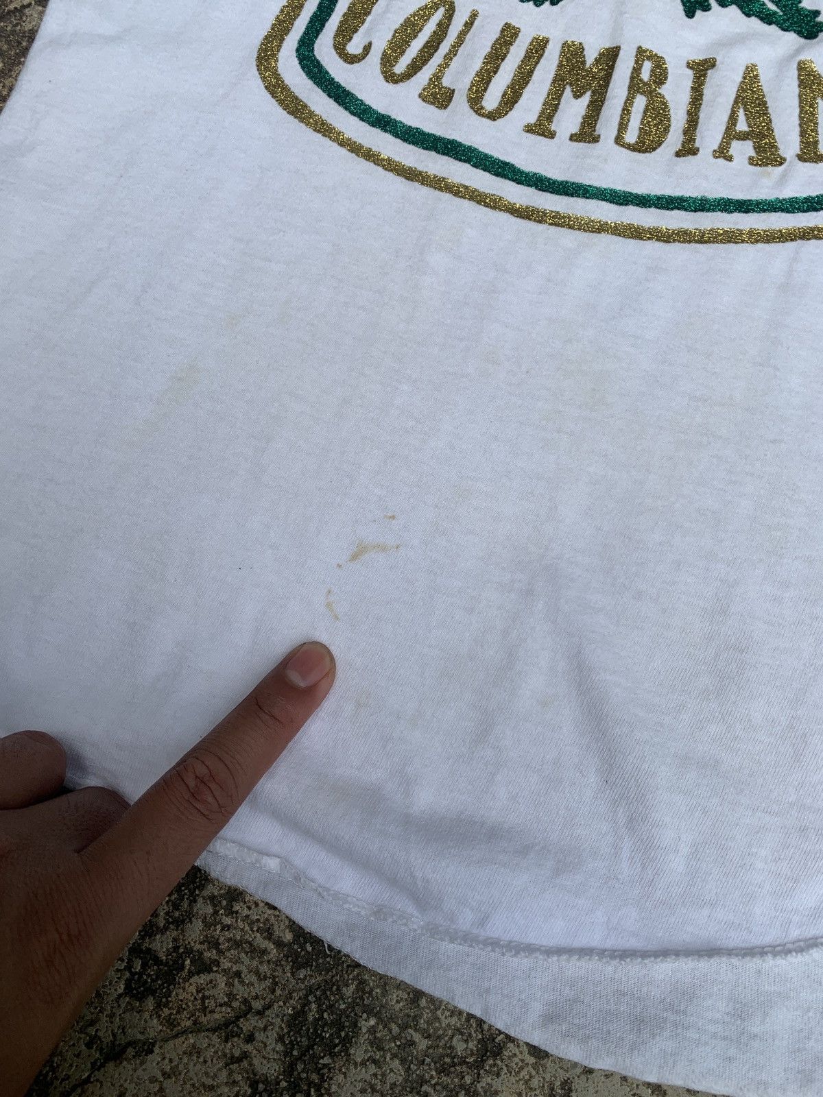 Vintage 1990s Smoke Columbian Weed Marijuan Buds Raglan Tee Size US M / EU 48-50 / 2 - 7 Thumbnail