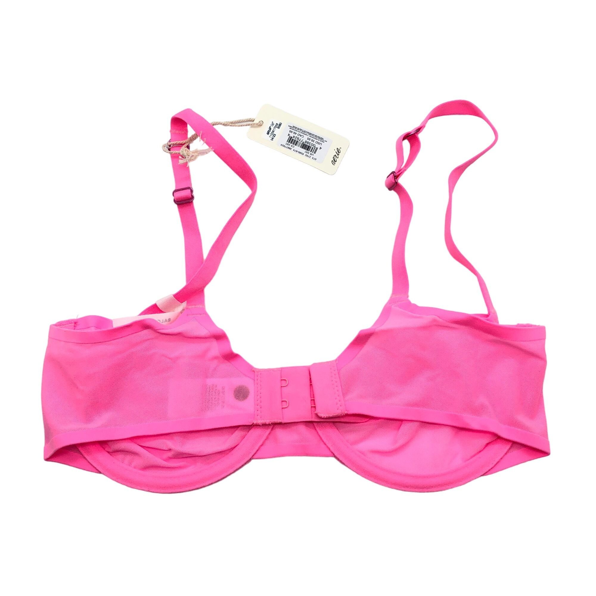 Other Smoothez by Aerie Bra Balconette Sheer Mesh Unlined Underwir Size ONE SIZE - 2 Thumbnail