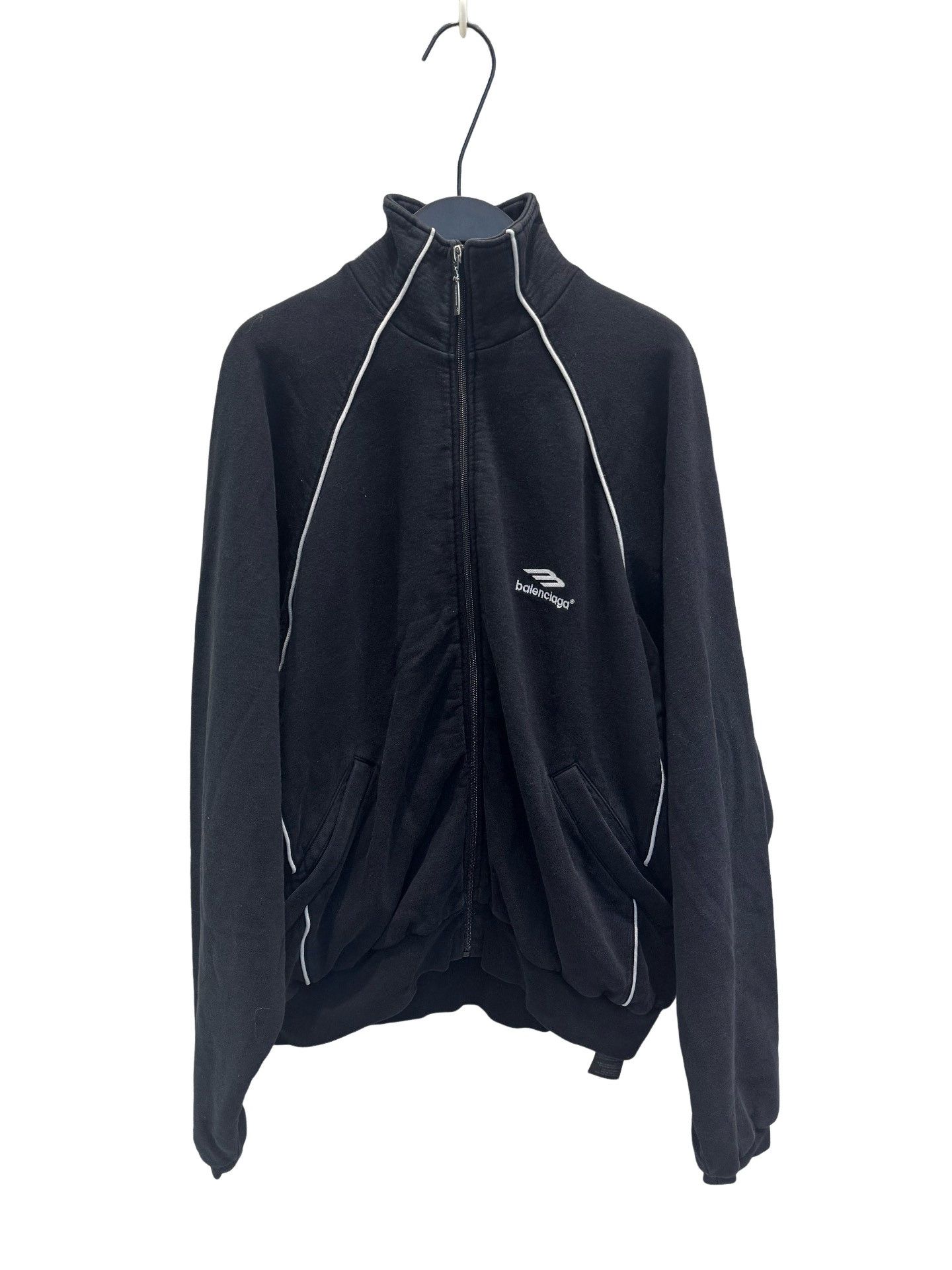 Balenciaga Balenciaga 3B Embroidered Logo Track Jacket Size M Size US M / EU 48-50 / 2 - 1 Thumbnail
