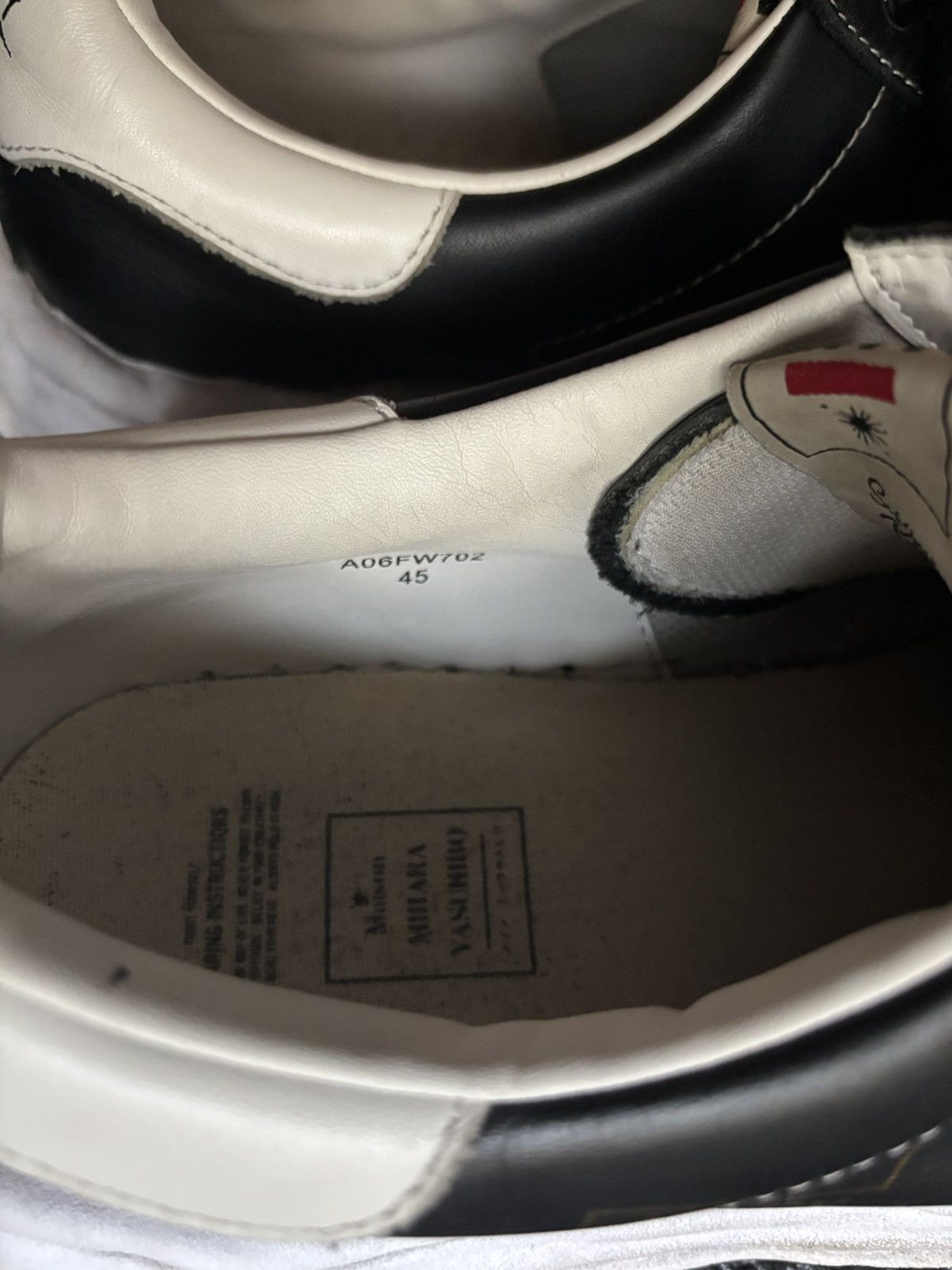 Maison MIHARA YASUHIRO Maison Mihara Yasuhiro Blakey OG Sole Leather Low Size US 12 / EU 45 - 15 Thumbnail