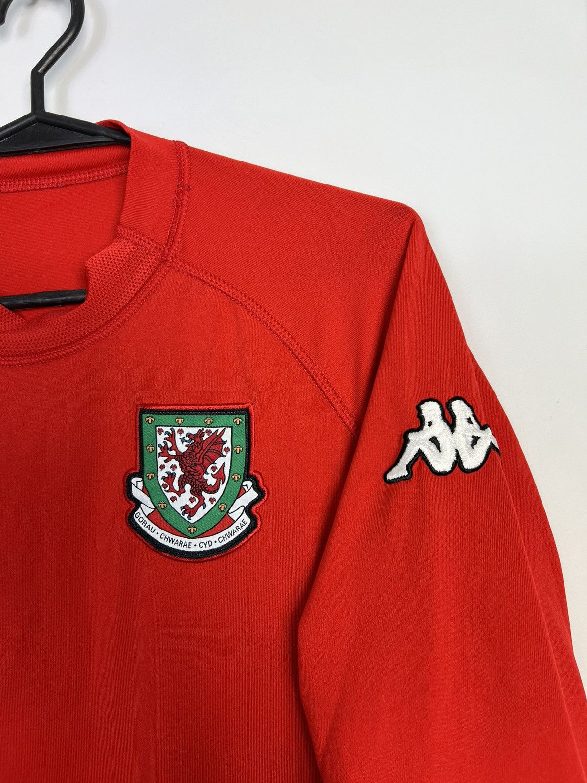 Kappa Kappa Wales 2000/2002 Wales Soccer Jersey Vintage Size US M / EU 48-50 / 2 - 2 Thumbnail