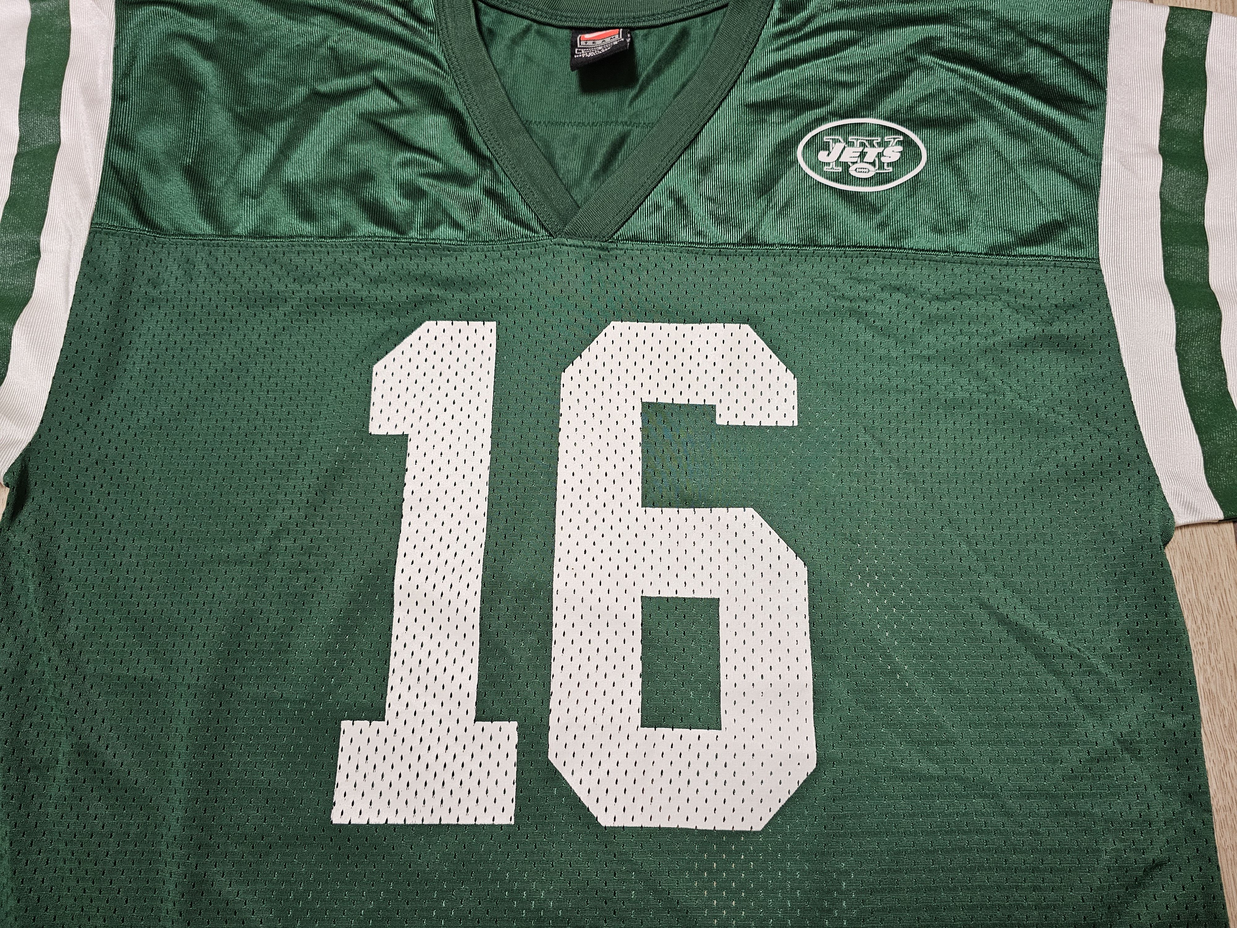 NFL × Nike × Vintage NEW YORK JETS VINTAGE JERSEY NIKE TESTAVERDE JERSEY NFL Size US L / EU 52-54 / 3 - 3 Thumbnail