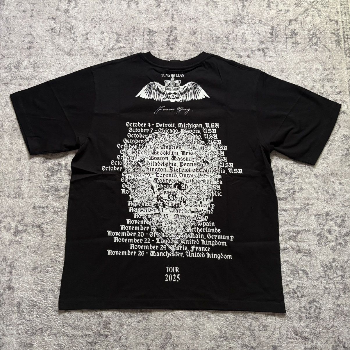 Yung Lean Yung Lean Jonatan Forever Young 2025 World Tour T-Shirt | L Size US L / EU 52-54 / 3 - 3 Thumbnail