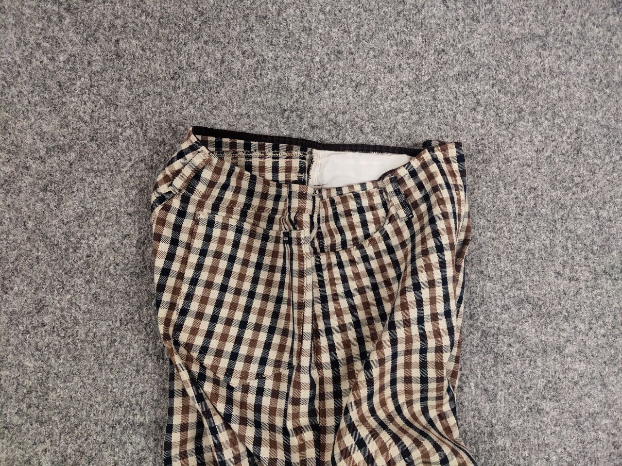Aquascutum Vintage Aquascutum Classic Nova Check Trouser Women Pants Size 27" / US 4 / IT 40 - 11 Thumbnail