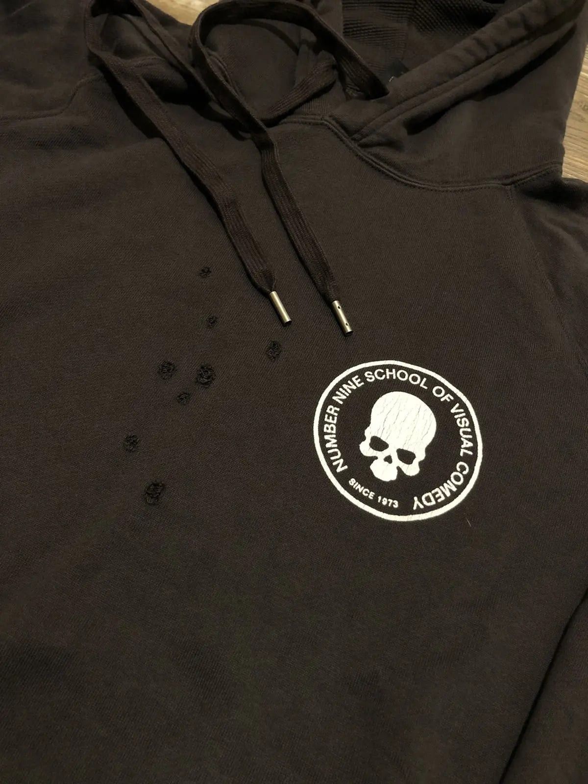Number (N)ine Number (N)ine School of Visual Comedy Skull Hoodie
