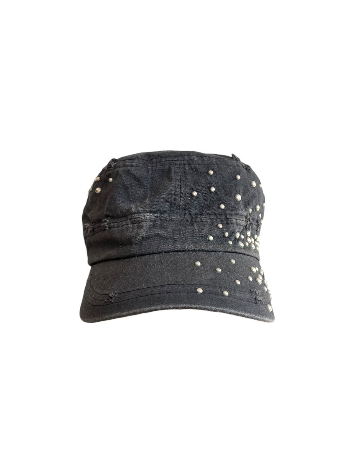 14th Addiction Japanese Crazy Studed Cadet Hat Punk Size ONE SIZE - 2 Thumbnail