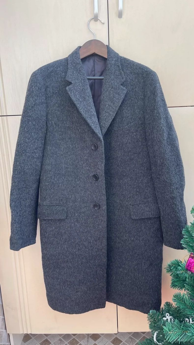 Kenzo Kenzo Men's Alpaca Wool Coat - dmc Size US L / EU 52-54 / 3 - 1 Thumbnail