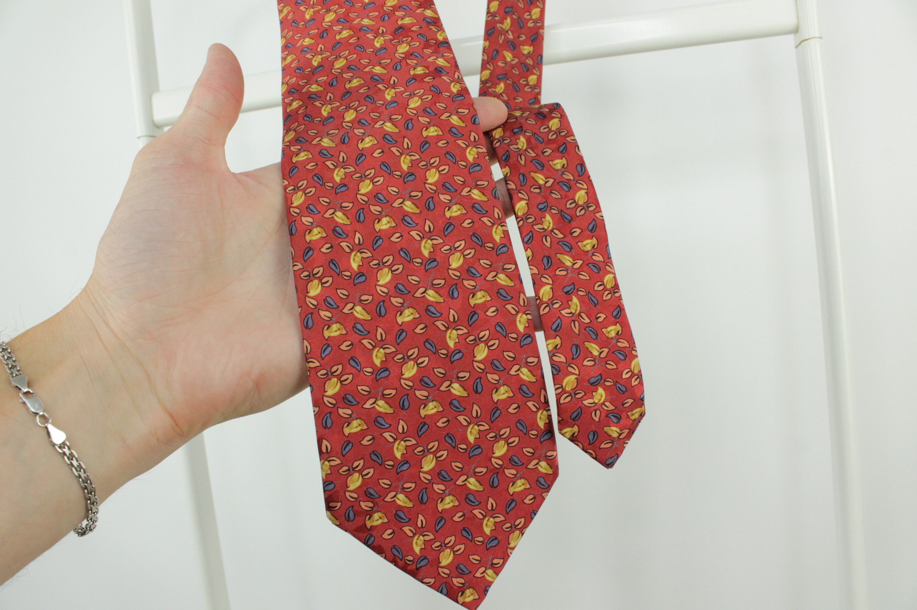 Designer × Vintage Vintage Nina Ricci Silk Tie Size ONE SIZE - 2 Thumbnail
