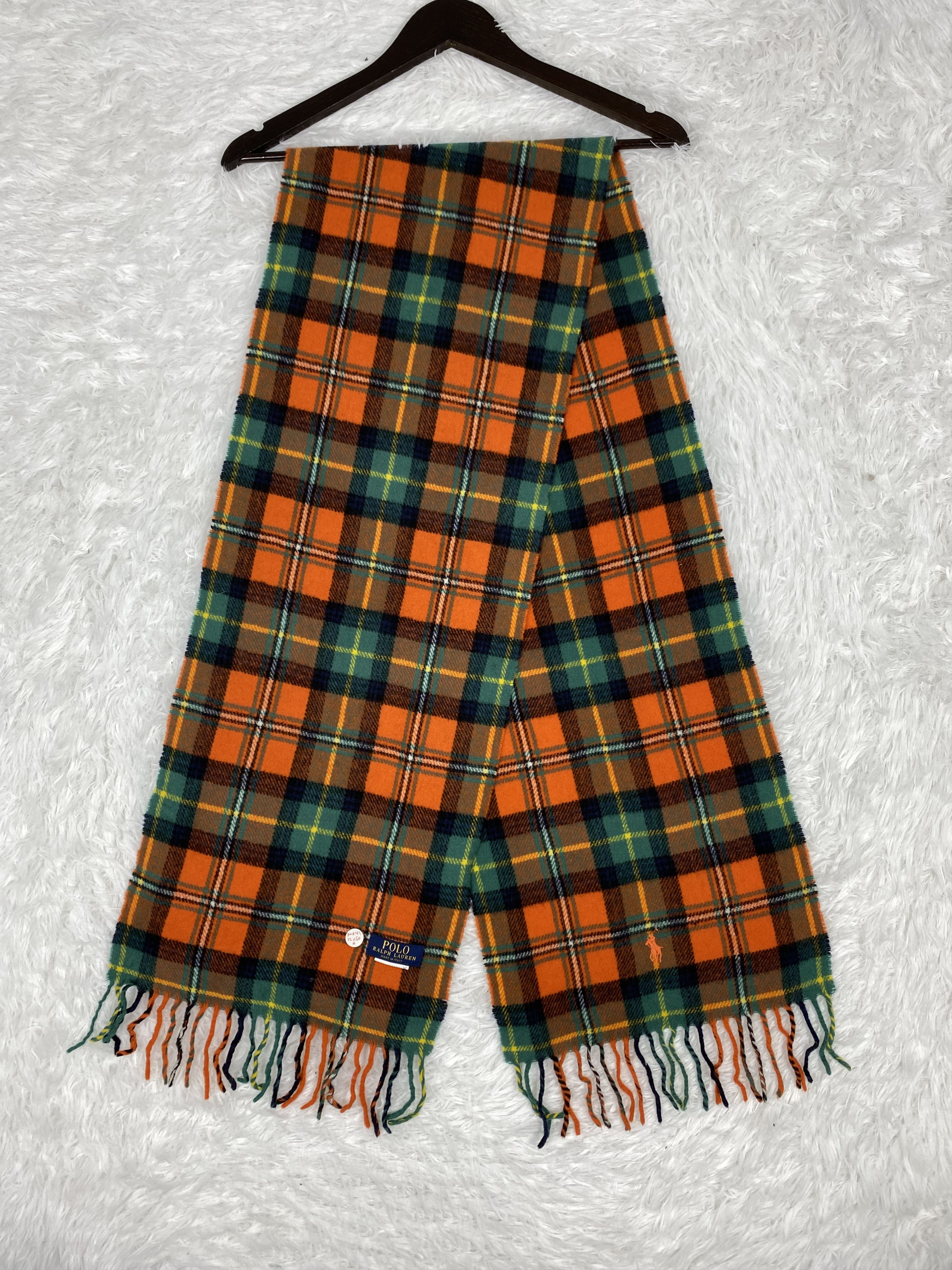 Polo Ralph Lauren Vintage Polo Ralph Lauren Scarf / Muffler Neckwear PM0151 Size ONE SIZE - 1 Thumbnail