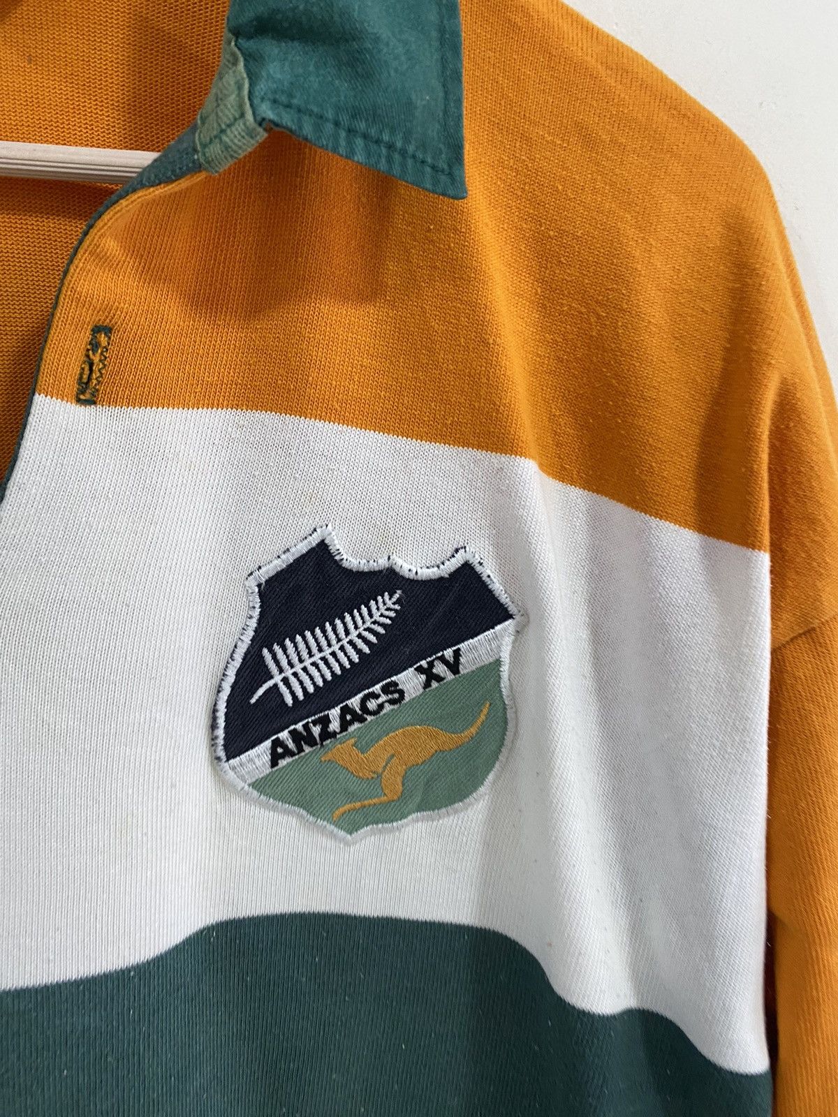 Canterbury of New Zealand Anzacs XV Canterbury rugby jersey Years 1989 Rare Shirt ‼️‼️ Size US L / EU 52-54 / 3 - 3 Thumbnail