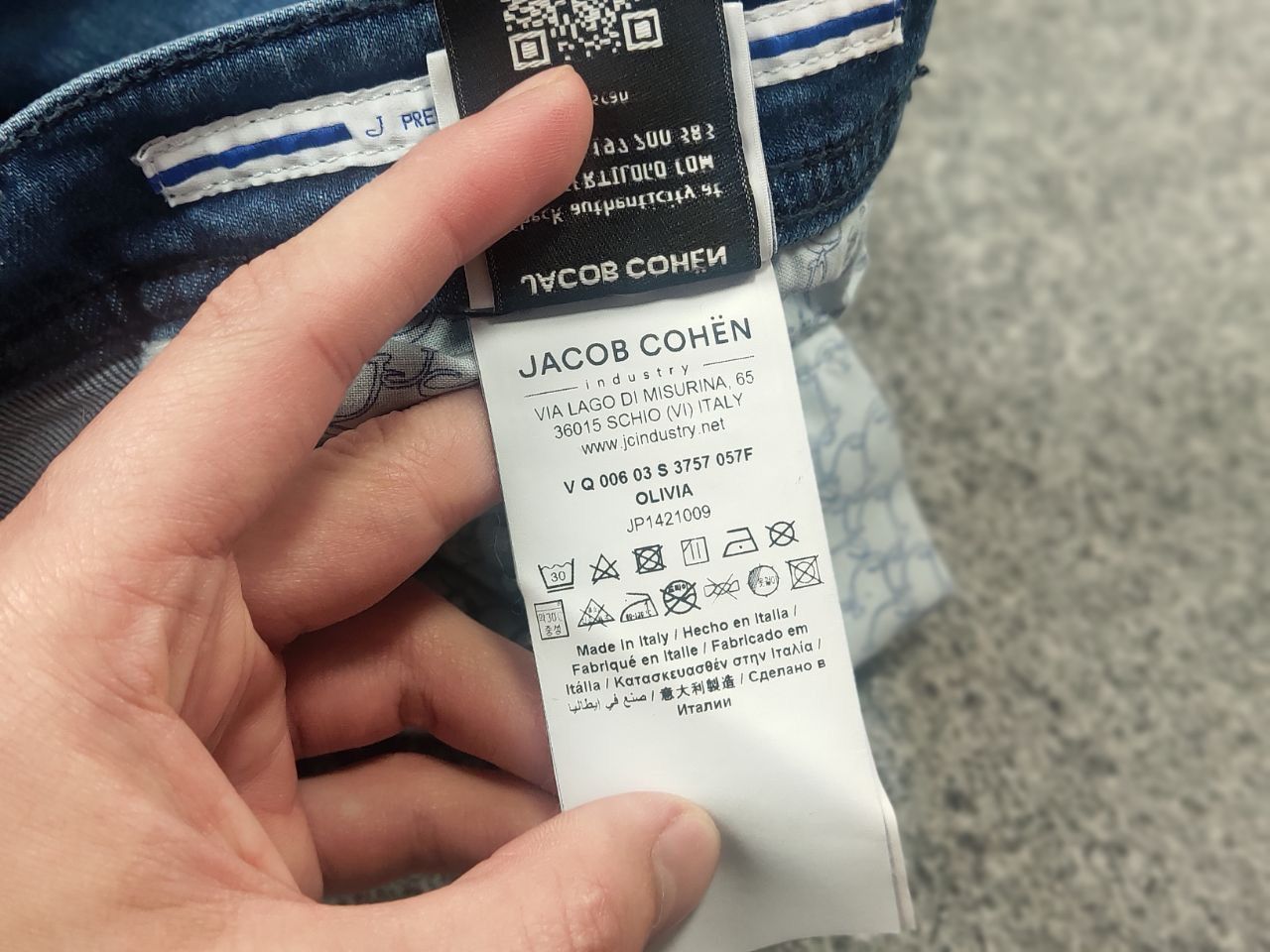 Jacob Cohen Jacob Cohen Italy Design Olivia Blue Denim Womens Jeans Size 26" / US 2 / IT 38 - 19 Thumbnail