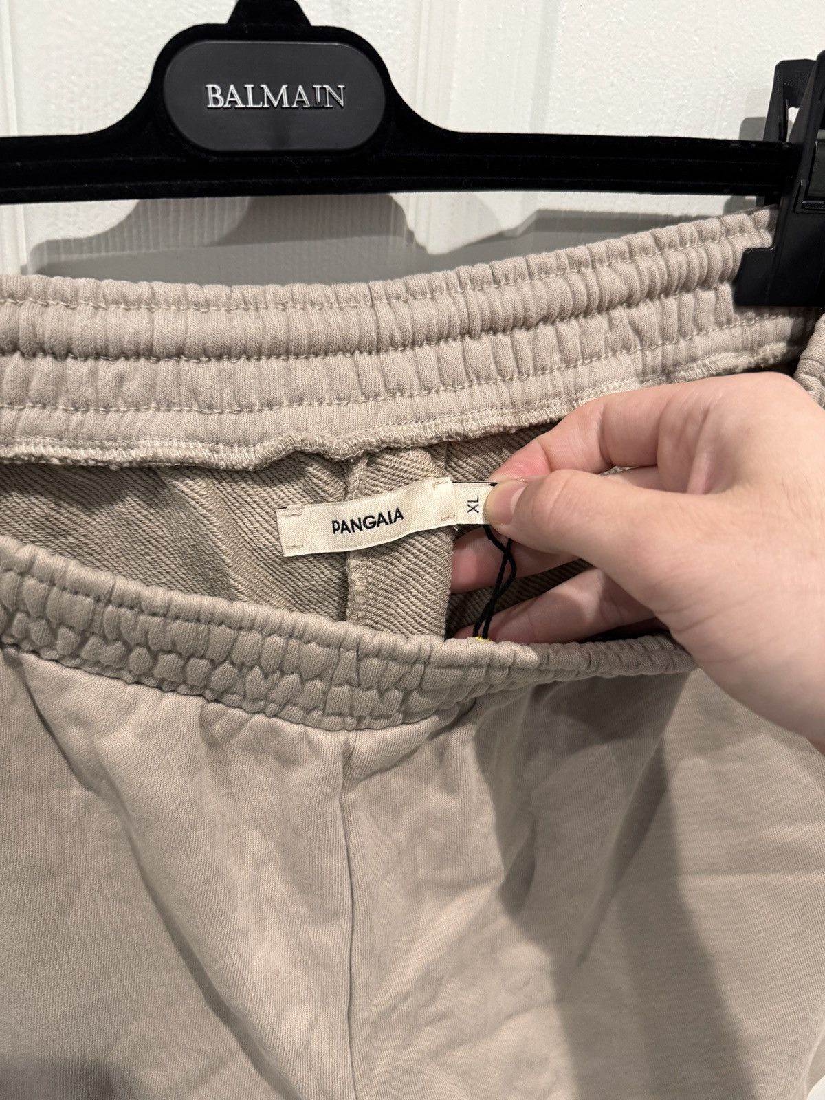 Pangaia Pangaia Cream Khaki Sweat Short size XL Size US 34 / EU 50 - 9 Thumbnail