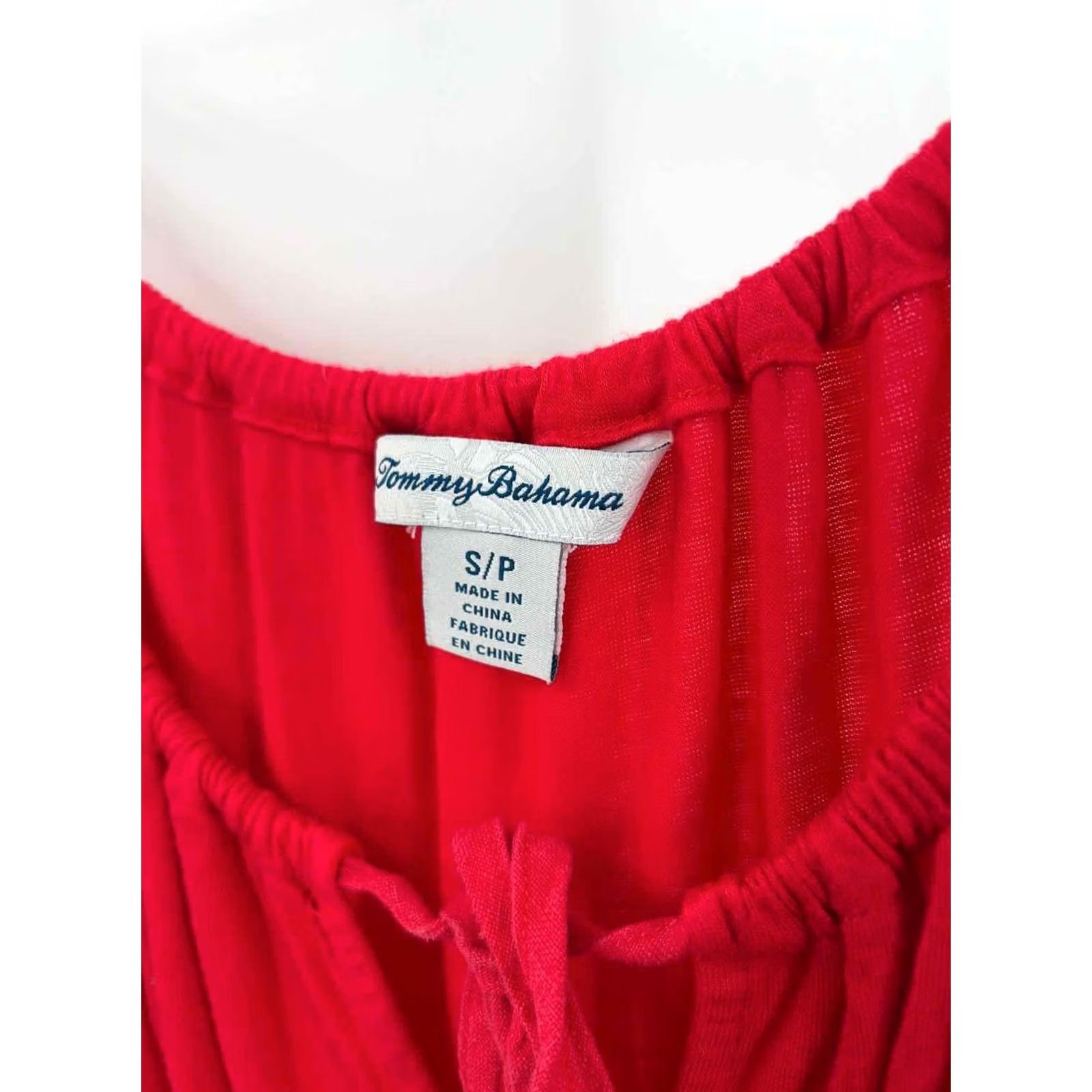 Tommy Bahama Tommy Bahama Red Tank Top Small Size S / US 4 / IT 40 - 3 Thumbnail