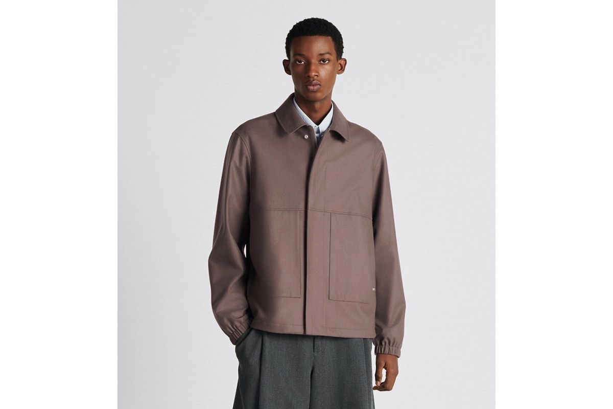 Dior o1bcso1str0125 Zipped Blouson in Brown Size US L / EU 52-54 / 3 - 4 Thumbnail
