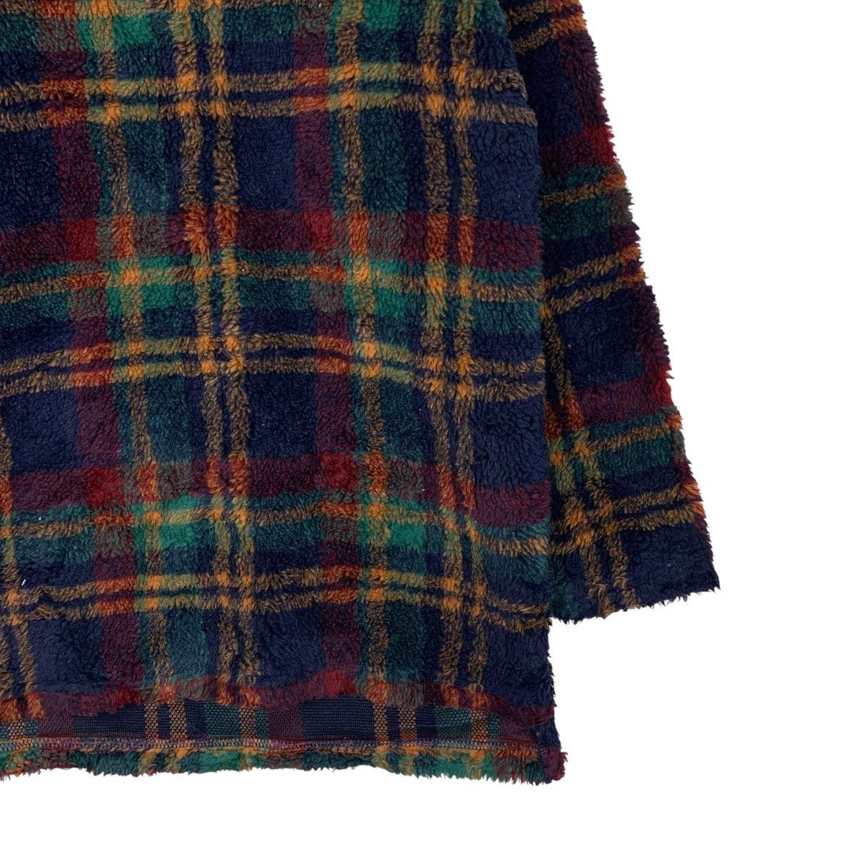 Vintage BANFF CANADA Tartan Turtleneck Pullover Fleece #1673-C74 Size US XS / EU 42 / 0 - 4 Thumbnail