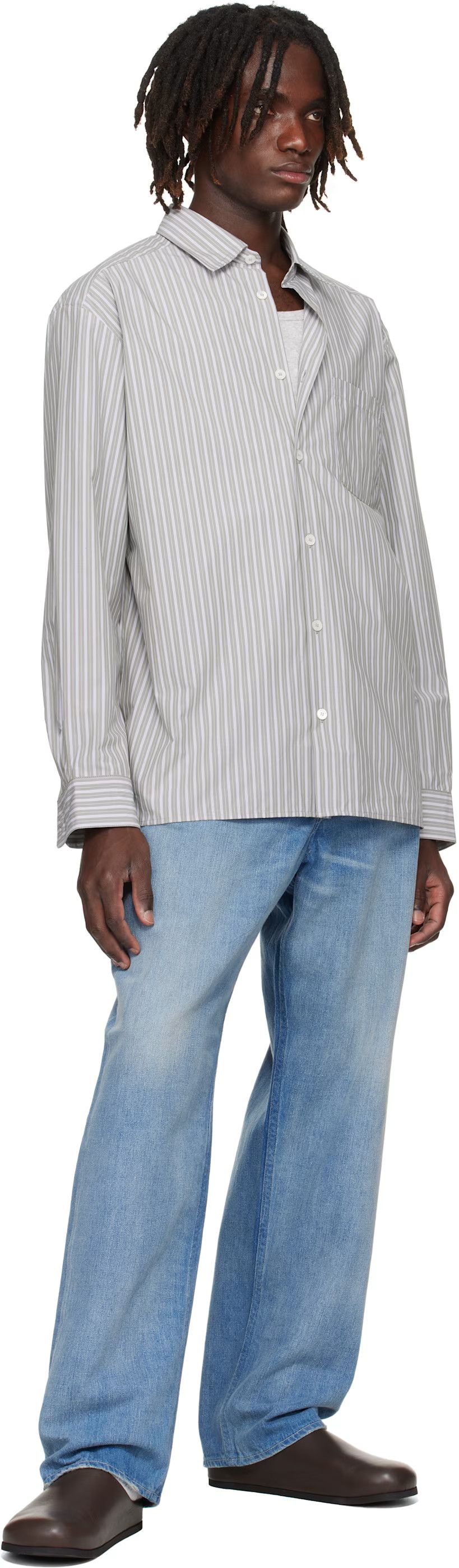 A.P.C. o1mle1125 Malo Shirt in Multicolor Size US M / EU 48-50 / 2 - 4 Thumbnail