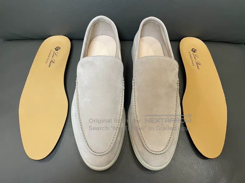 Loro Piana LORO PIANA Summer Walk Men's Moccasin Shoes Size US 12 / EU 45 - 3 Thumbnail