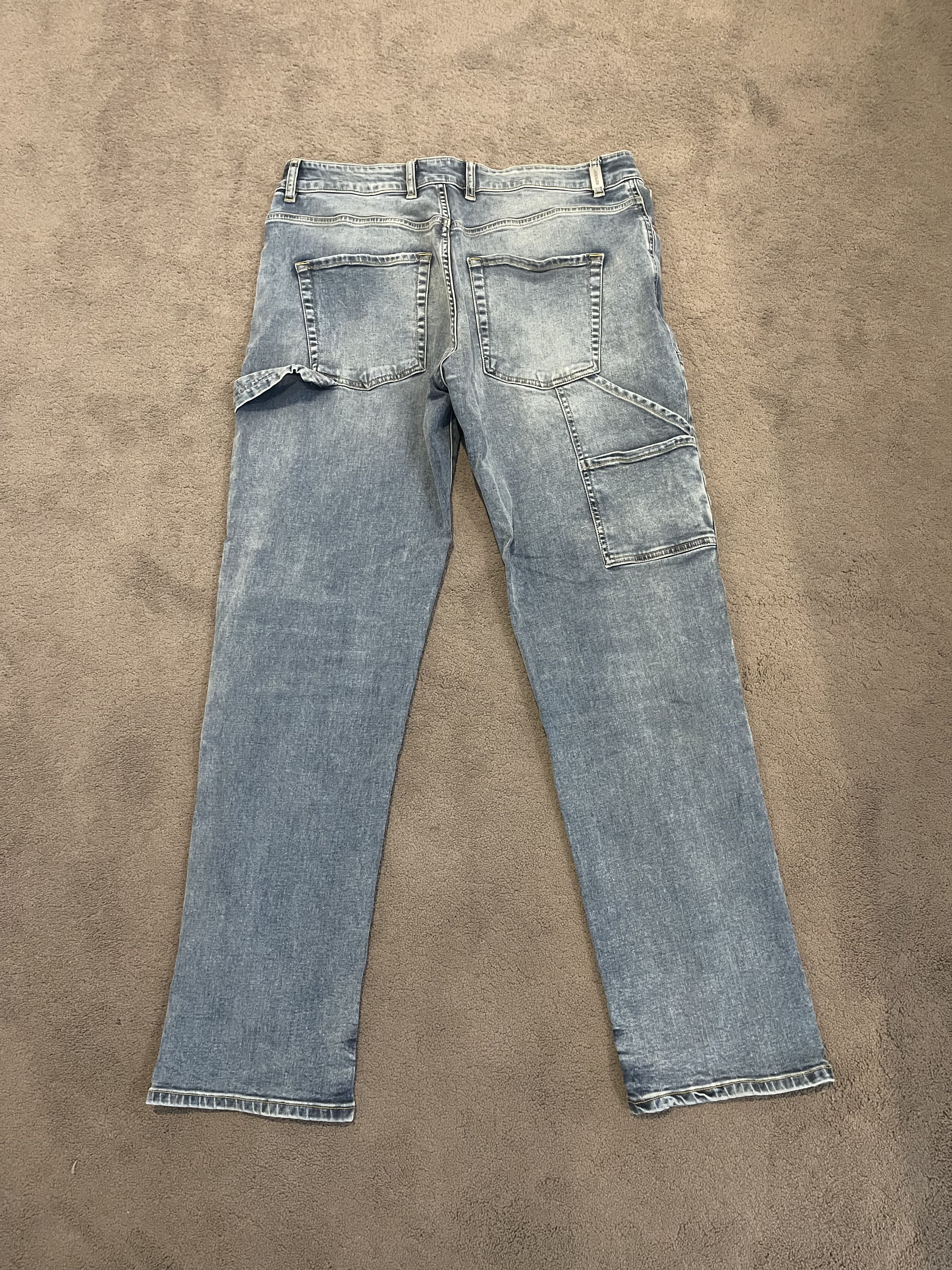 Represent Clo. Represent washed blue carpenter jeans Size US 31 - 2 Thumbnail