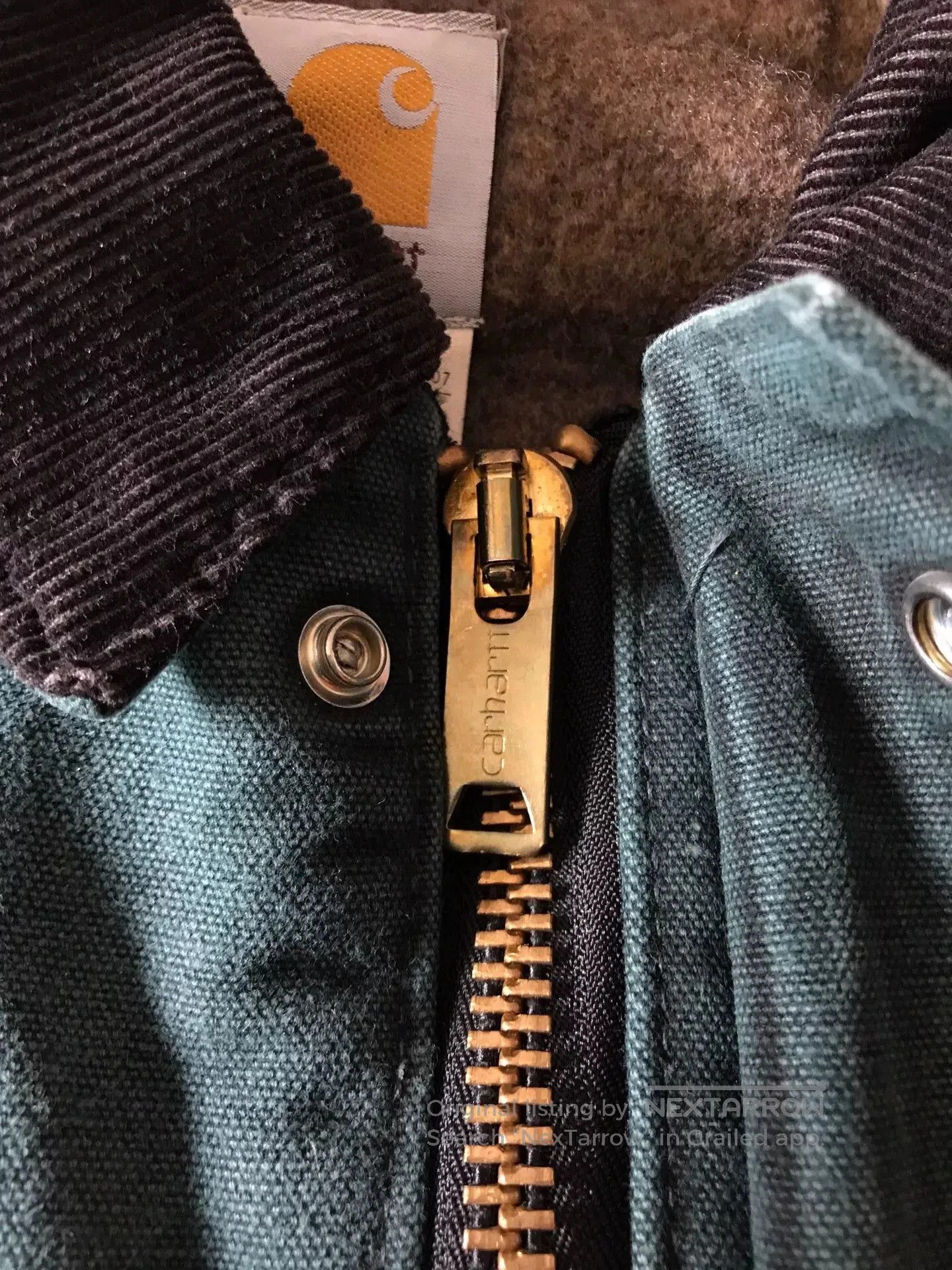 Carhartt 90s Carhartt C10 Hunter Green Work Jacket. Size US L / EU 52-54 / 3 - 7 Thumbnail