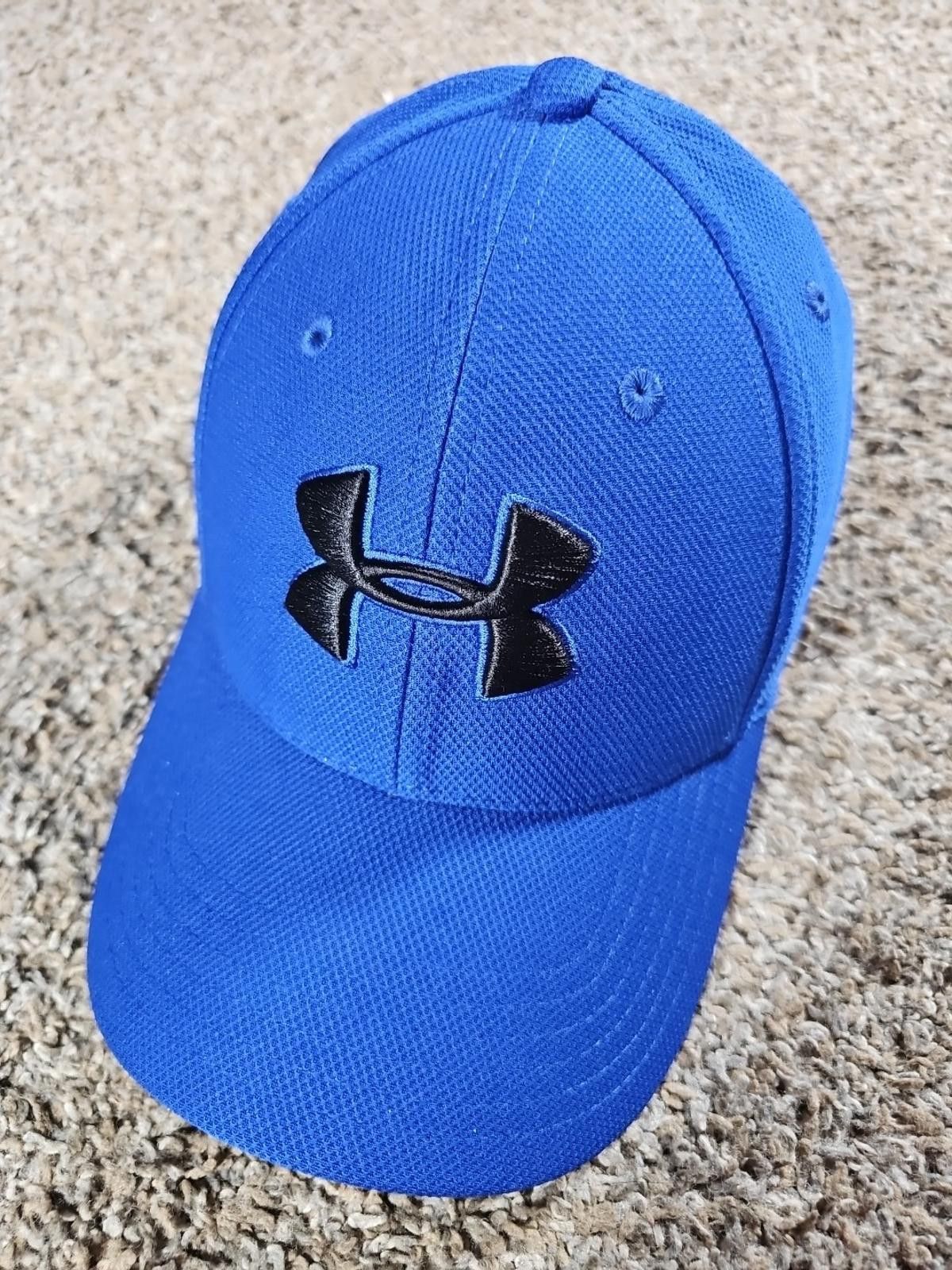 Under Armour Under Armour Blue Fitted Hat L/XL Size ONE SIZE - 1 Thumbnail