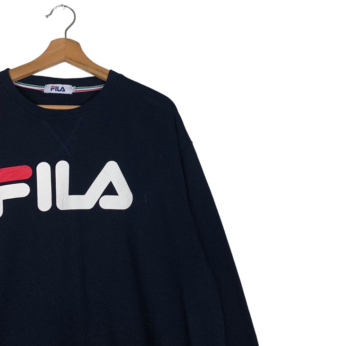 Fila FILA Big Logo Sweatshirts #0664-C31 Size US XL / EU 56 / 4 - 5 Thumbnail