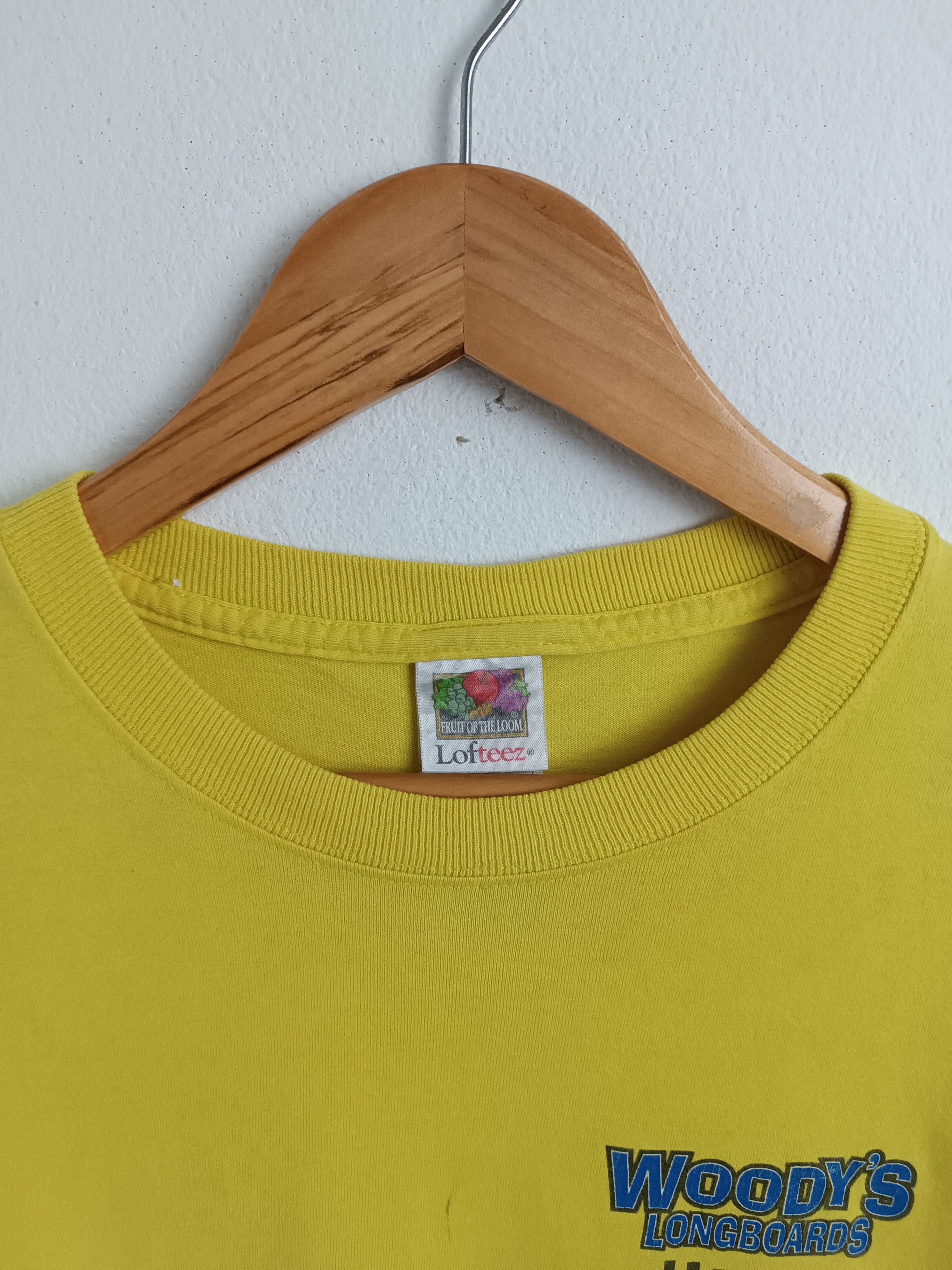 Vintage VINTAGE 90'S WOODY'S LONGBOARD HAWAII ALOHA SEXY BEACH TEE Size US L / EU 52-54 / 3 - 10 Thumbnail