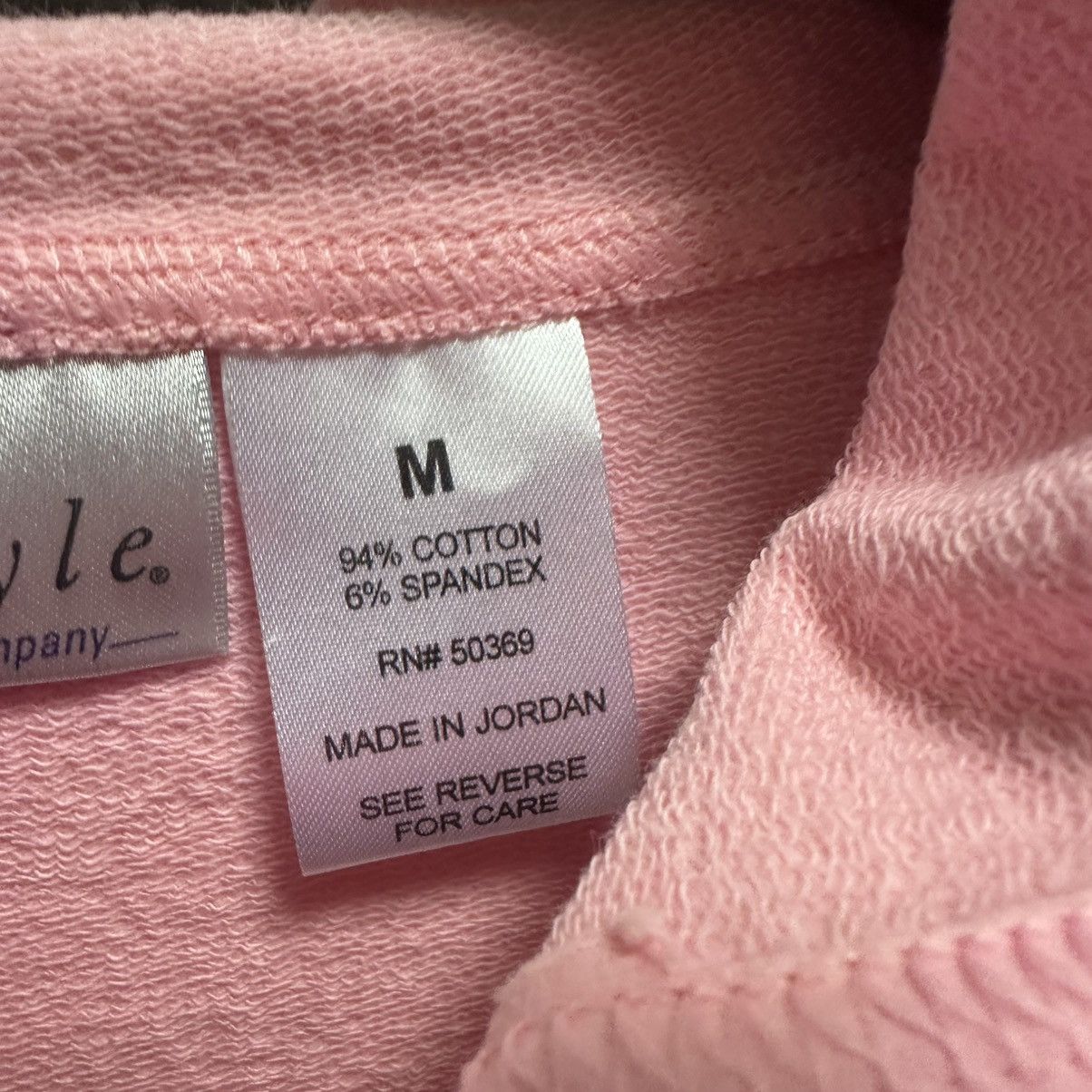 Other Pink Freestyle Danskin Zip Up Hoodie Womens Medium Crop Y2K Size M / US 6-8 / IT 42-44 - 3 Thumbnail