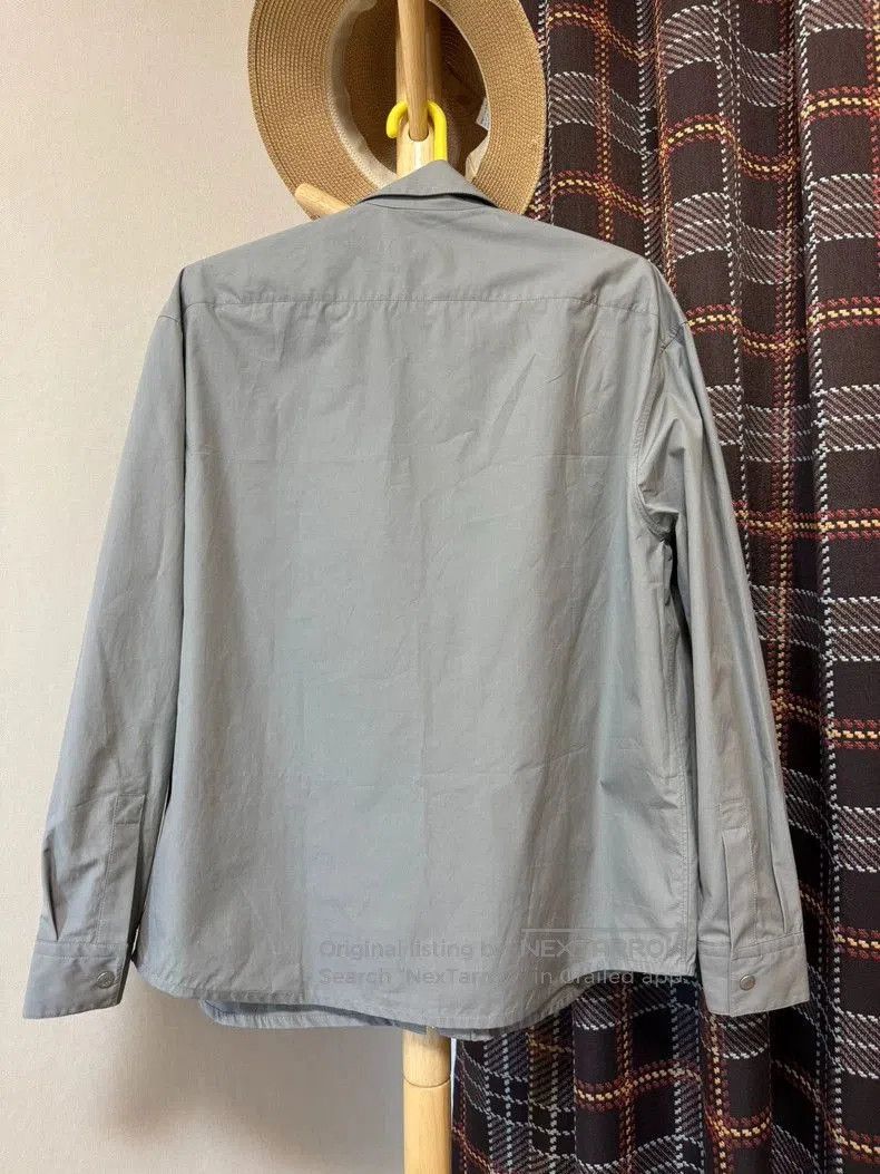 Hermes Hermes Gray Casual Shirt Jacket. Size US M / EU 48-50 / 2 - 2 Thumbnail