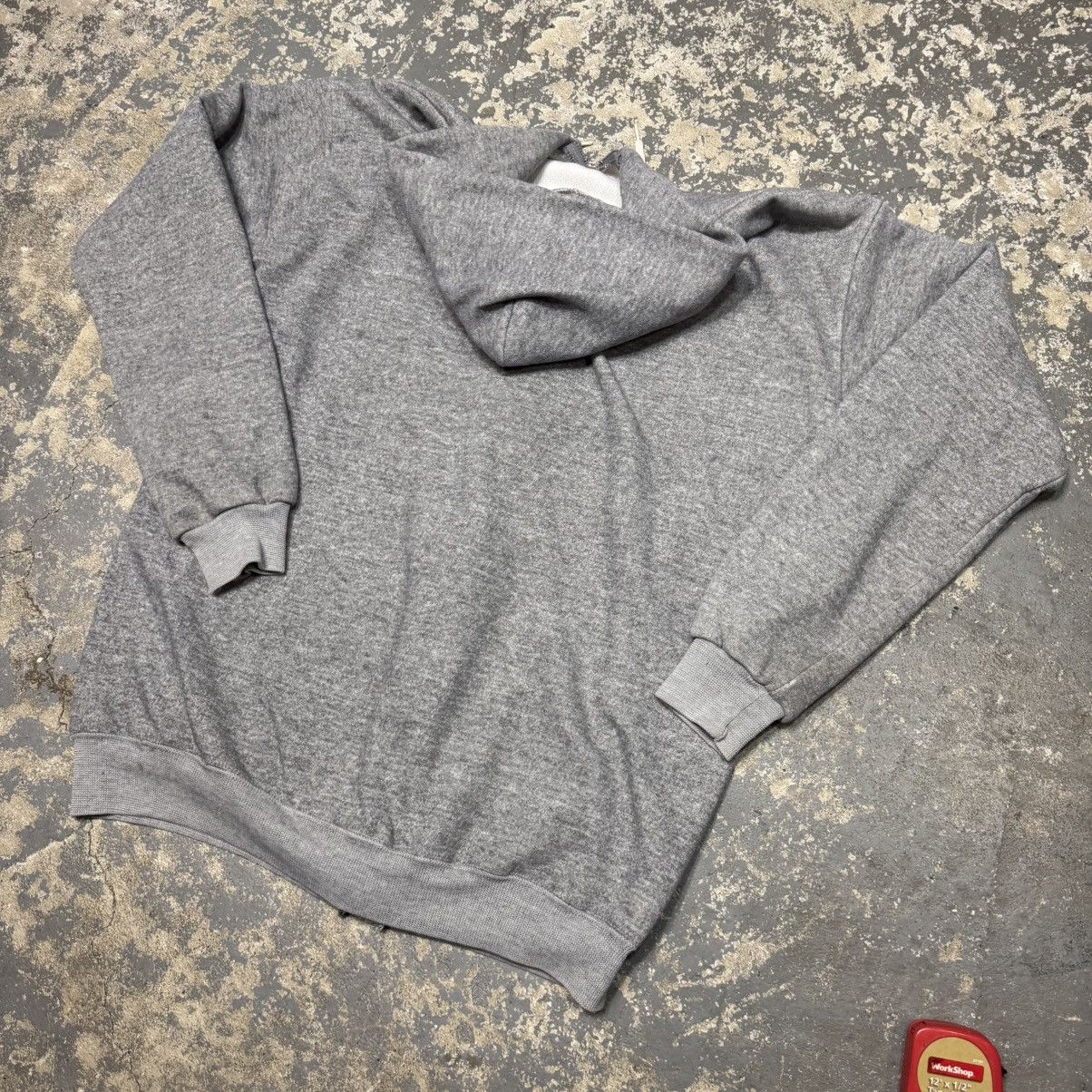 Vintage Vintage Grey Waffle Insulated Thermal Zip Hoodie Sweatshirt Size US M / EU 48-50 / 2 - 13 Thumbnail