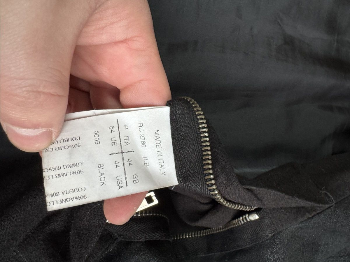 Rick Owens SOLD Rick Owens Blistered Lamb Bullet Leather Jacket Size US L / EU 52-54 / 3 - 9 Thumbnail