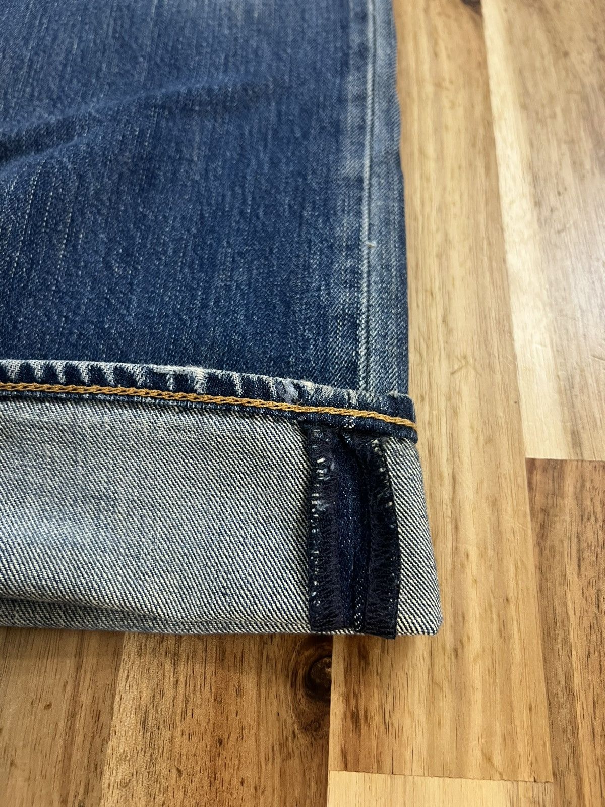 Levi's Vintage Levis 502 Distressed Denim Jeans Size US 31 - 6 Thumbnail