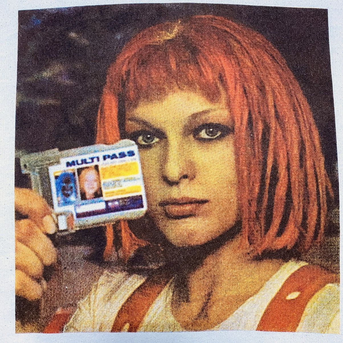 Vintage Rare‼️🔥Vintage 90's Leeloo Multipass The Fifth Element Hoodie Size US M / EU 48-50 / 2 - 5 Thumbnail