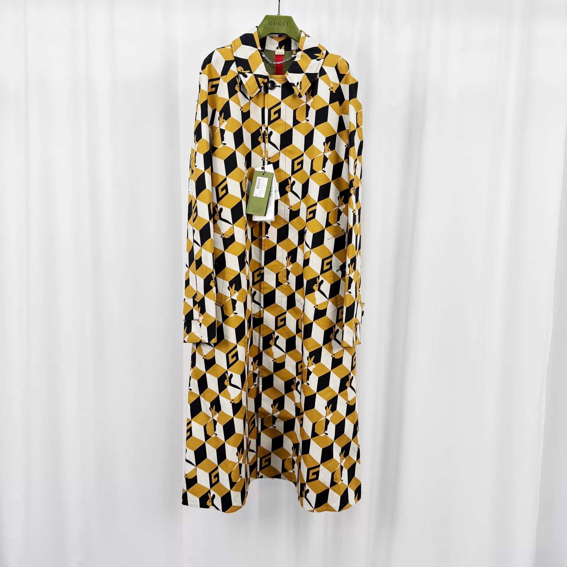 Gucci Gucci GG Check All Over Print Windbreaker 44 New Size US S / EU 44-46 / 1 - 1 Thumbnail