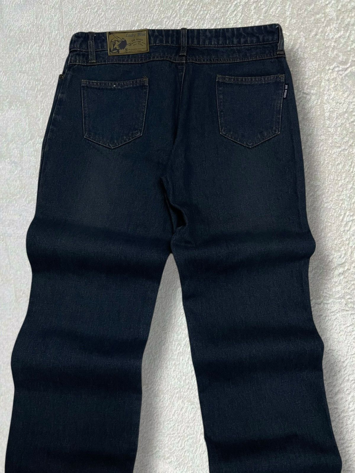 Japanese Brand Vintage 90s Icon Japan Designer Lady Blue Poetic Life Denim Size US 29 - 14 Thumbnail
