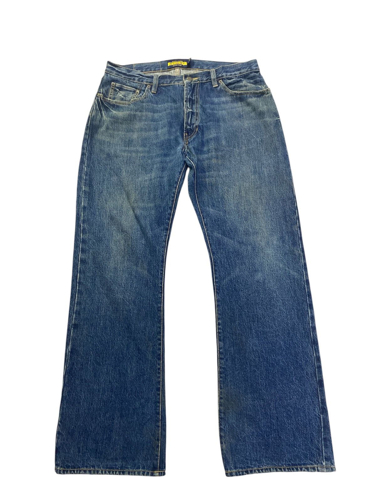 Ralph Lauren × Rugby Ralph Lauren × Vintage Ralph Lauren Rugby Selvedge Denim Size US 32 / EU 48 - 7 Thumbnail