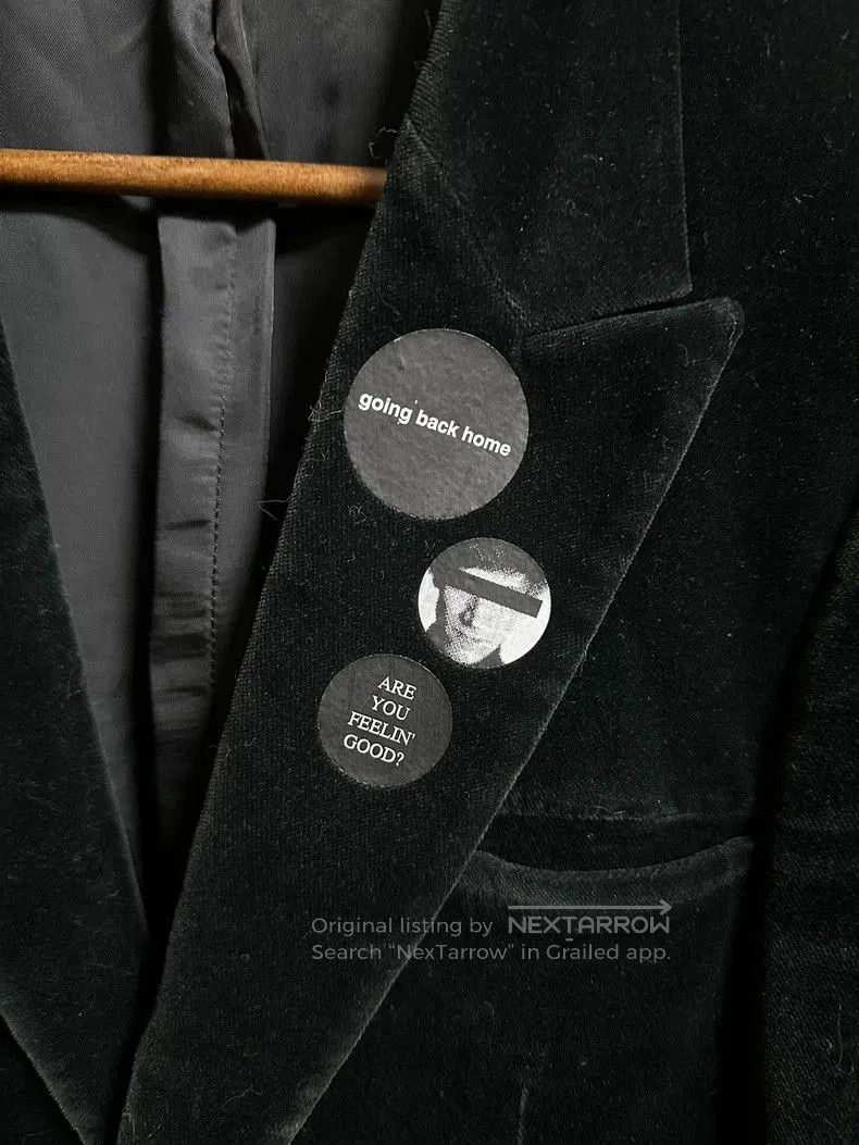 Undercover Undercover 07AW velour suit with hip lapel collar. Size US M / EU 48-50 / 2 - 6 Thumbnail