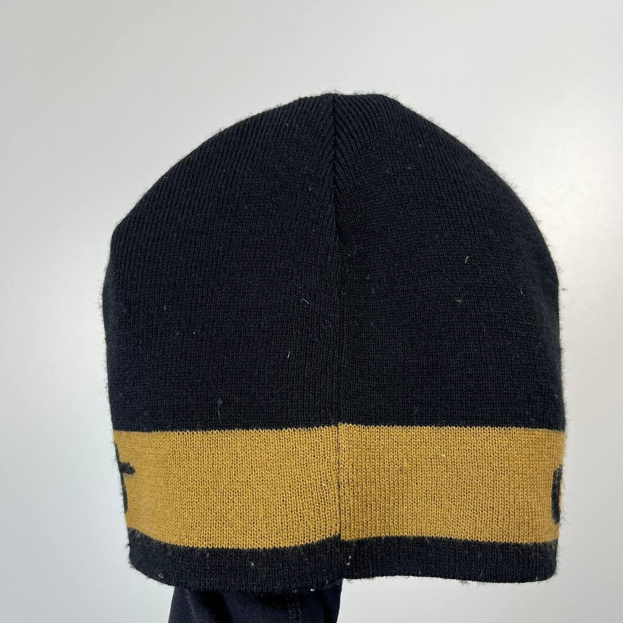 Carhartt Carhartt Logo Knit Beanie Hat Black Brown Acrylic One Size Size ONE SIZE - 5 Thumbnail