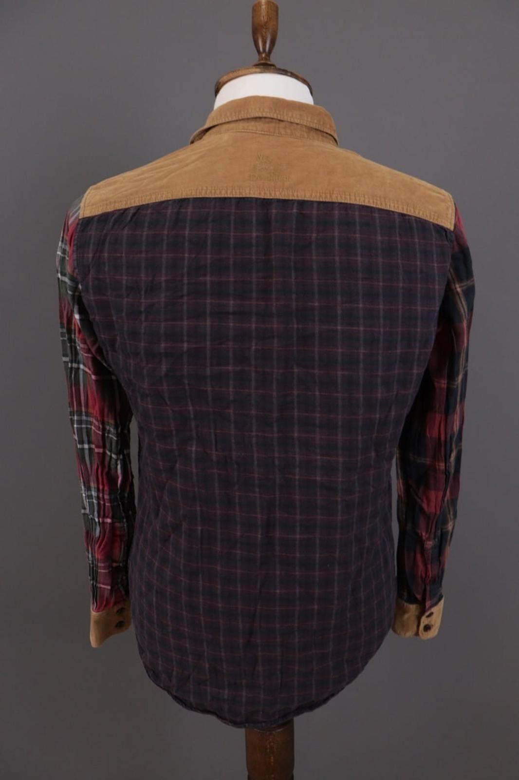 Desigual Desigual Mulricolor Check Flannel Button Down Shirt Size M Size US M / EU 48-50 / 2 - 9 Thumbnail