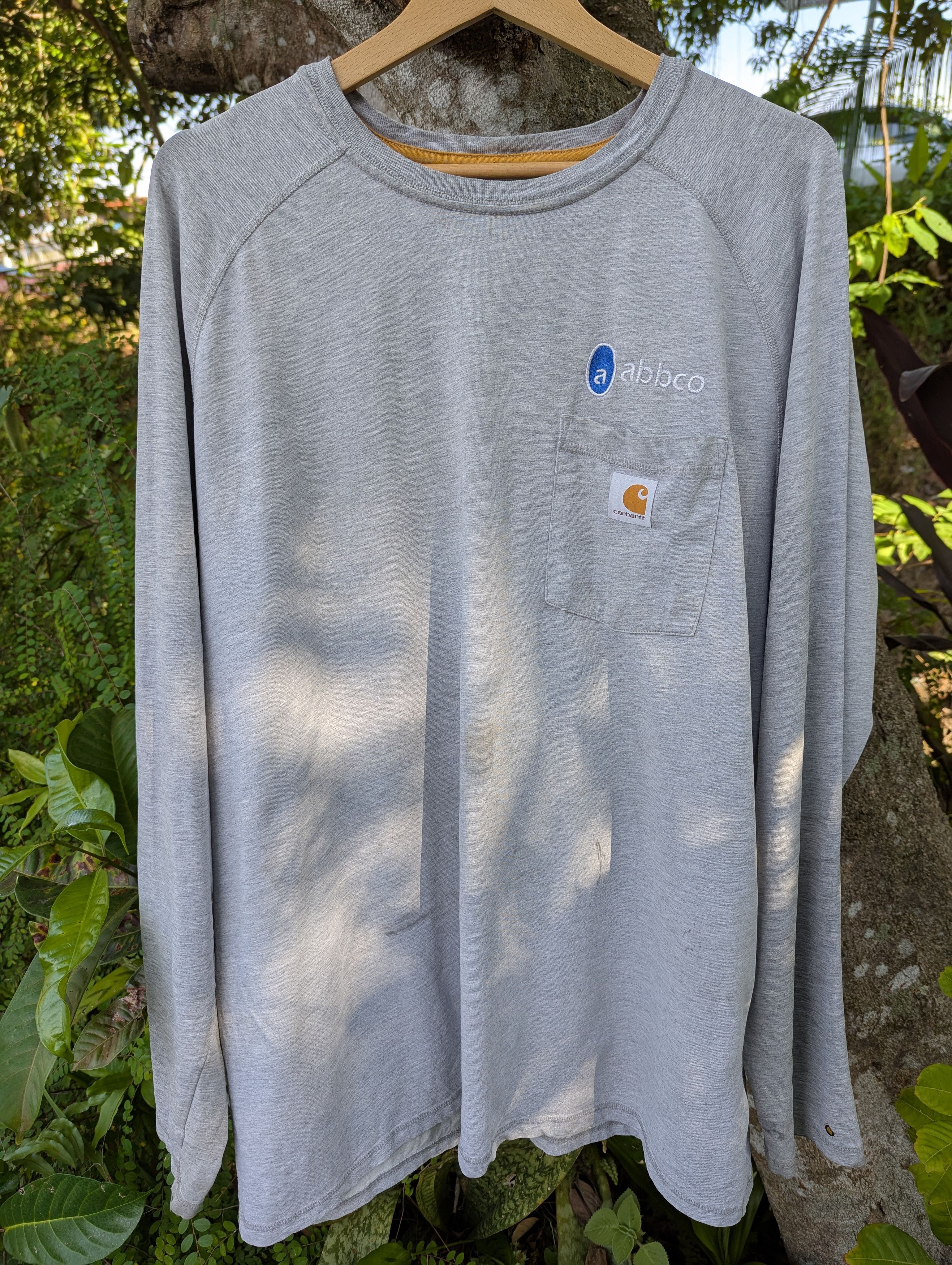 Carhartt Thrashed Carhartt Long Sleeve Shirt Size US XL / EU 56 / 4 - 1 Thumbnail