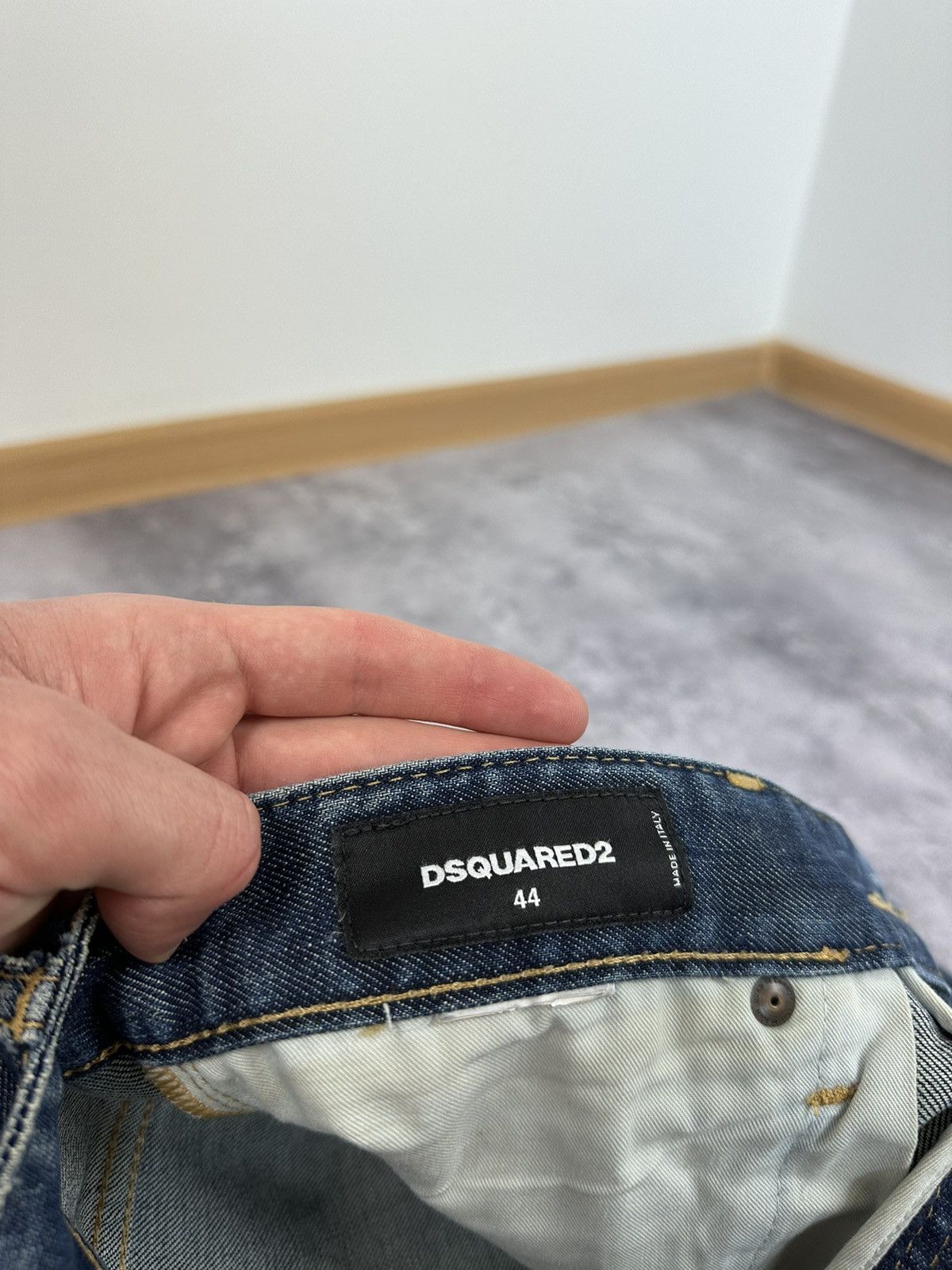 Dsquared2 Dsquared2 Avant Garde Distressed Designer Rare Opium Jeans Size US 32 / EU 48 - 21 Thumbnail