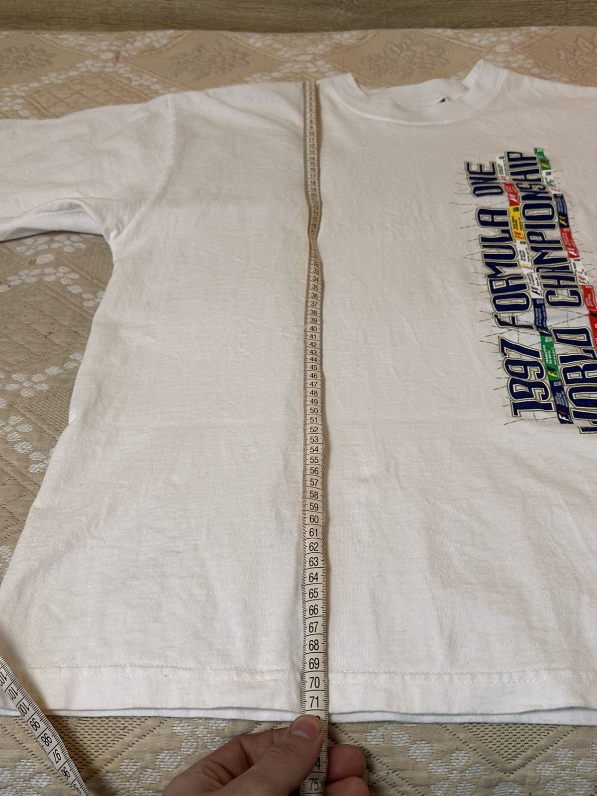 Formula 1 🔥 1997 Formula 1 One World Championship Racing T Shirt Shell Size US XL / EU 56 / 4 - 12 Thumbnail