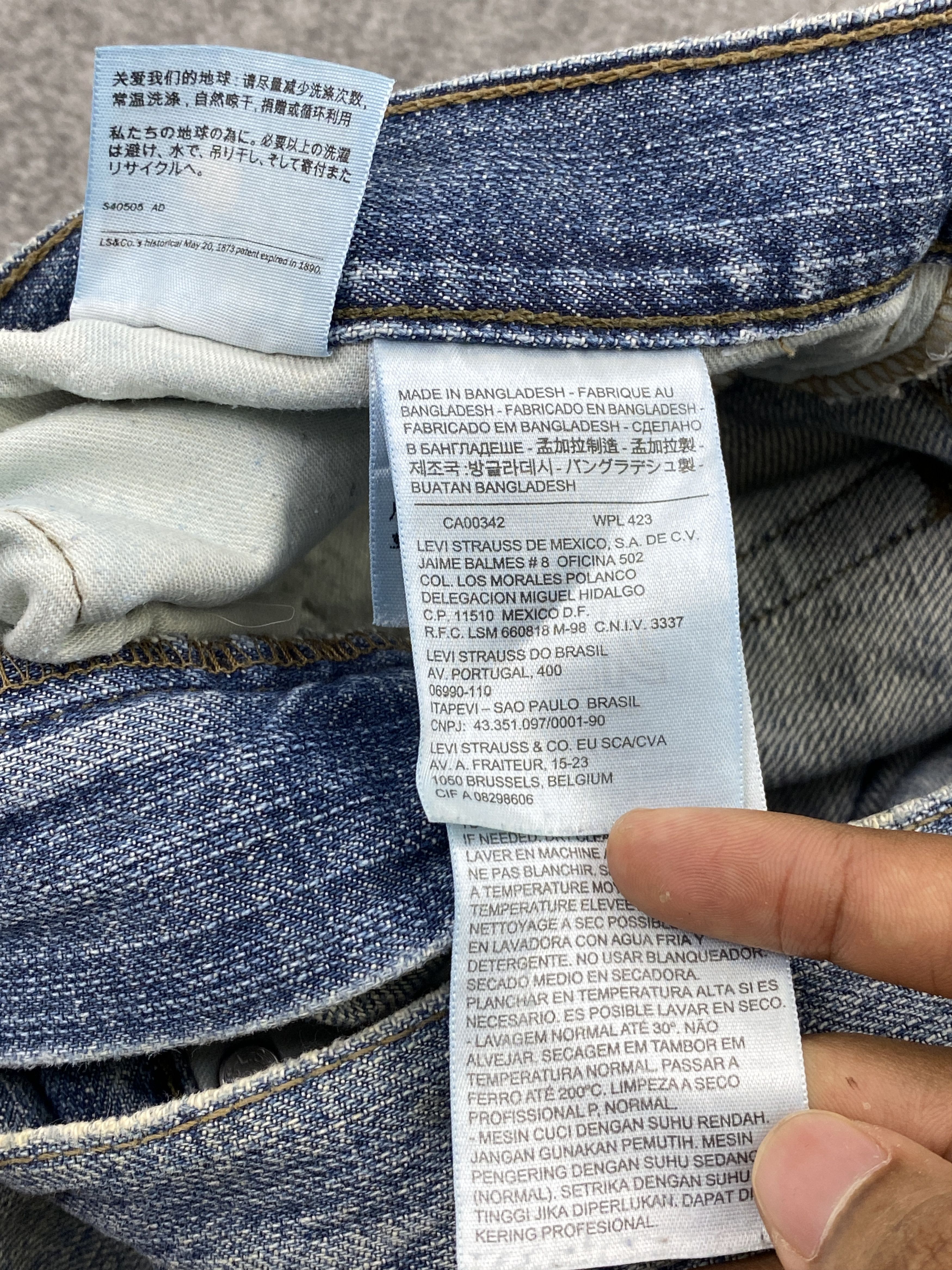 Levi's Vintage Levis 514 Jeans DP2620 Size US 32 / EU 48 - 13 Thumbnail