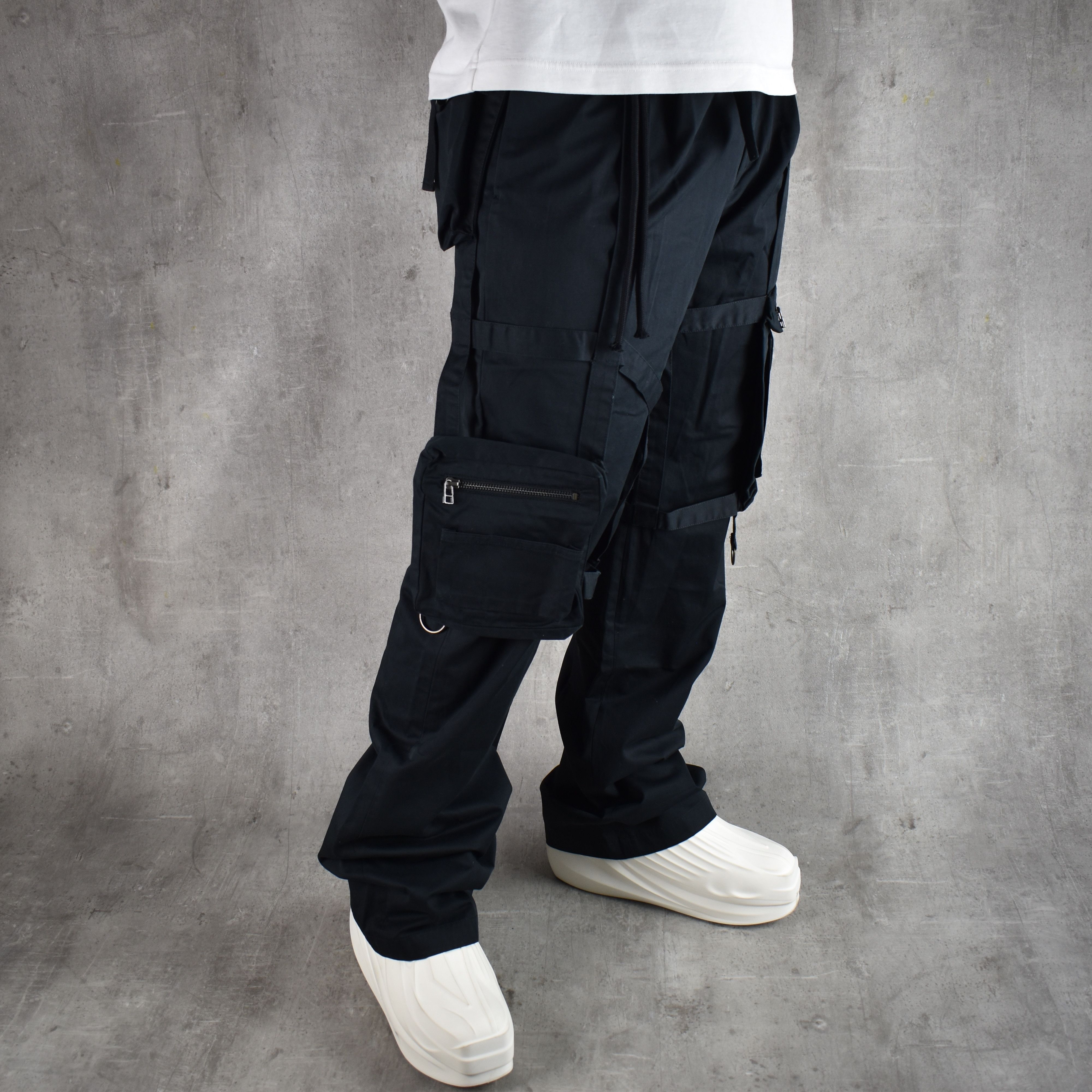 Raf Simons Archive Redux SS03 Consumed Parachute Bondage Cargo Pants Size US 32 / EU 48 - 3 Thumbnail