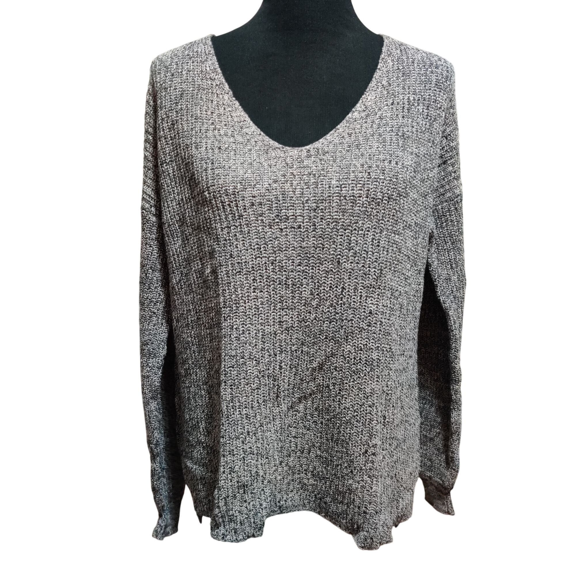 Michael Stars Michael Stars women high low chunky knit sweater cotton marl Size M / US 6-8 / IT 42-44 - 1 Thumbnail